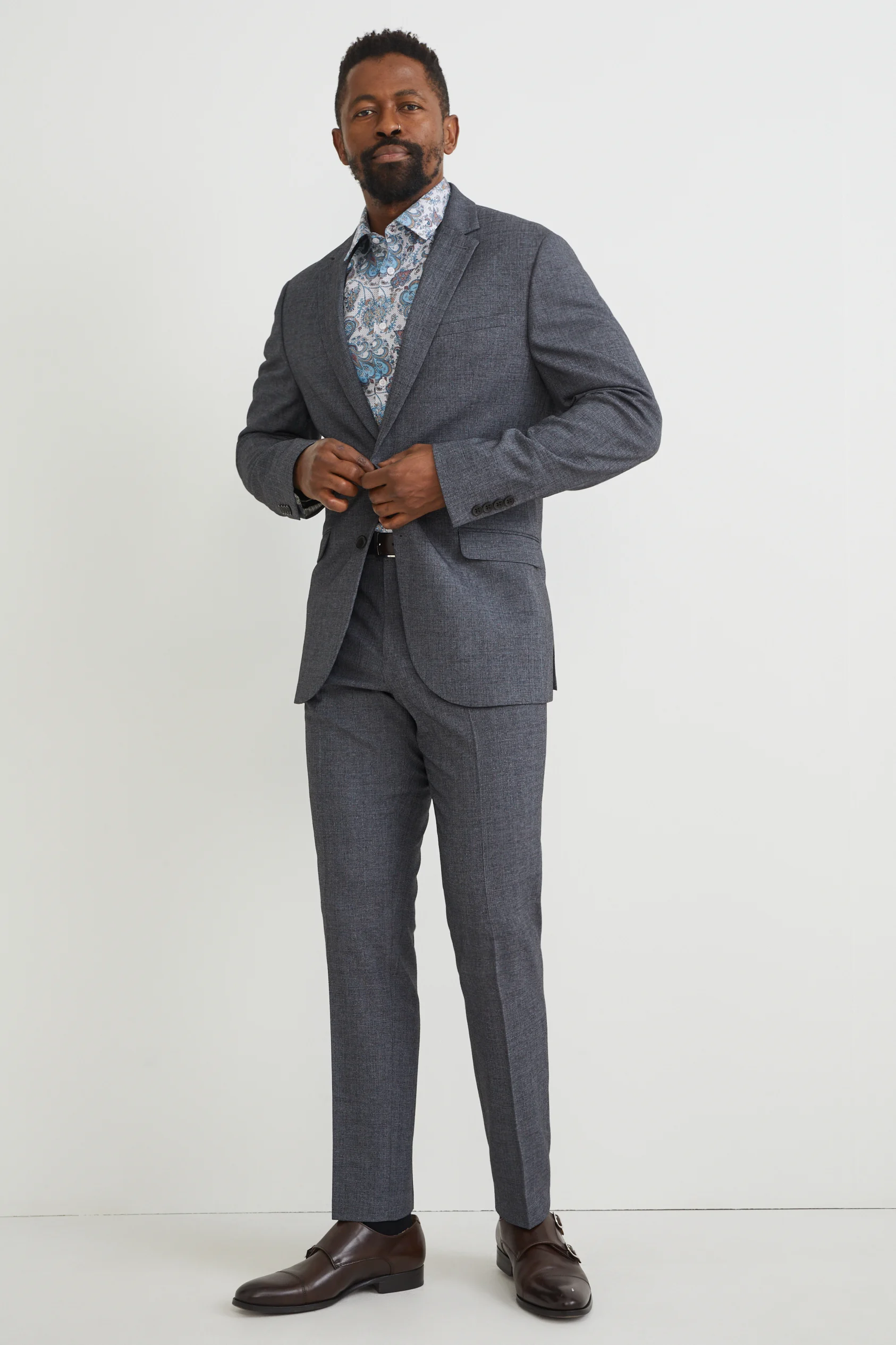 Business shirt - slim fit - Kent collar - easy-iron