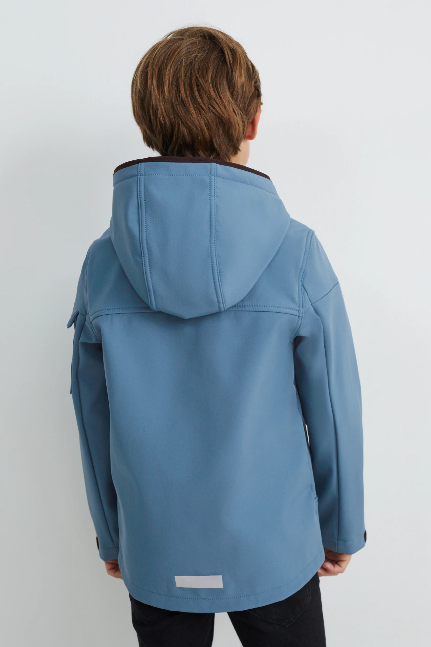 Softshell jacket with hood
