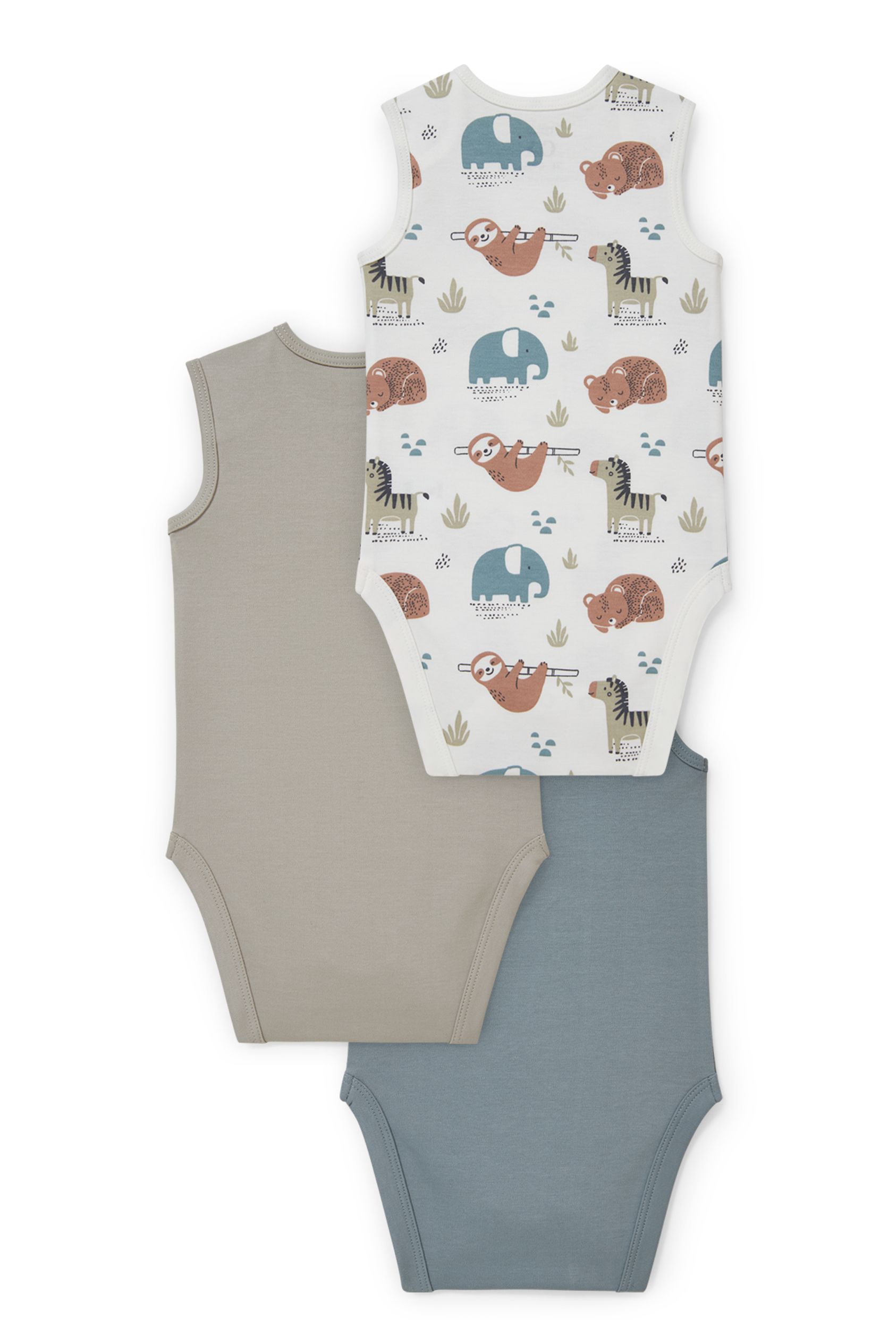 Multipack of 3 - baby bodysuit
