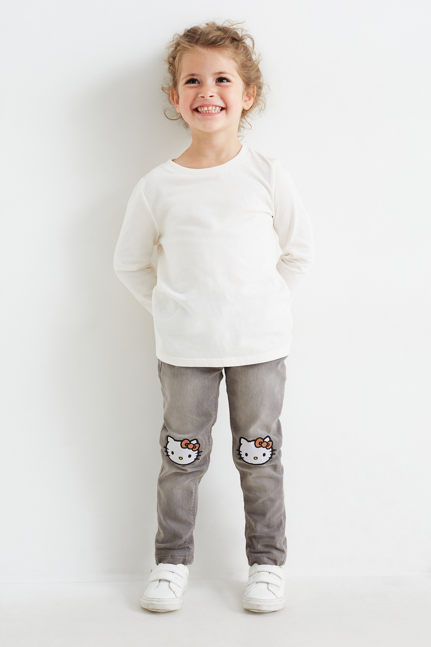 Hello Kitty - skinny jeans - thermal jeans