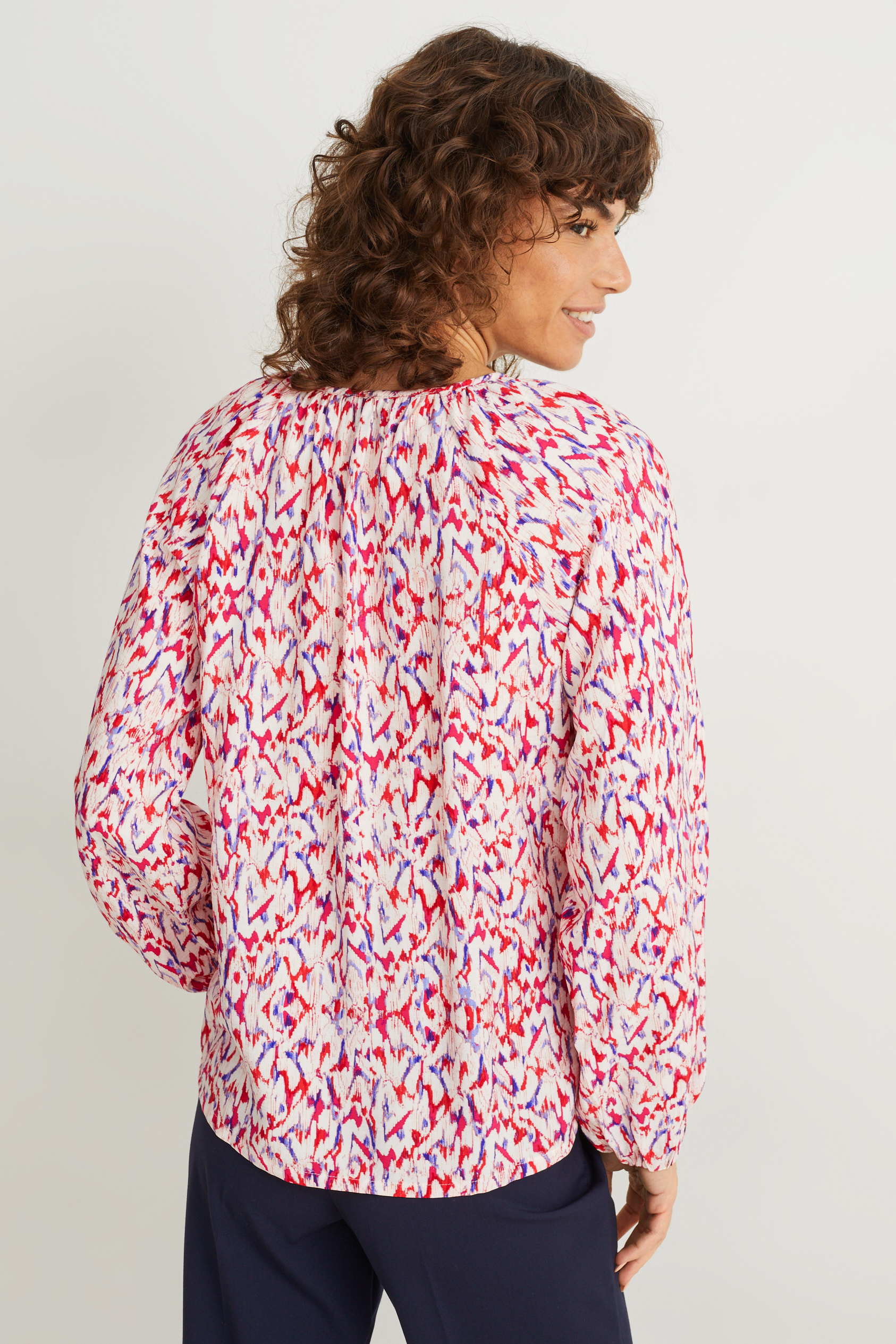 Blouse - patterned