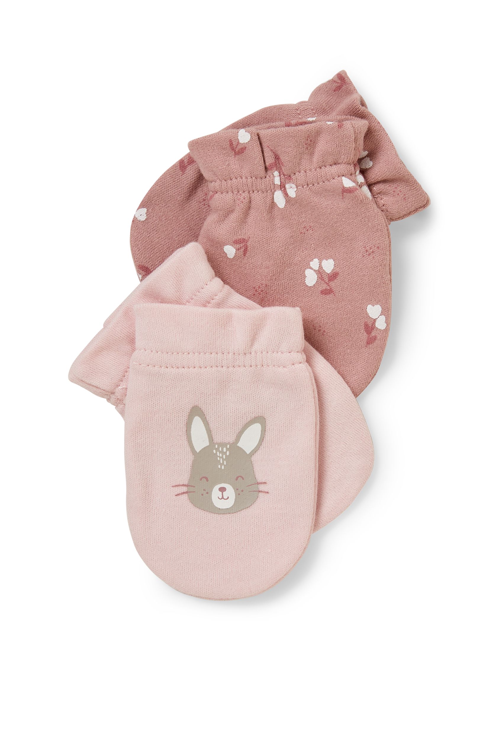 Multipack of 2 - scratch mittens