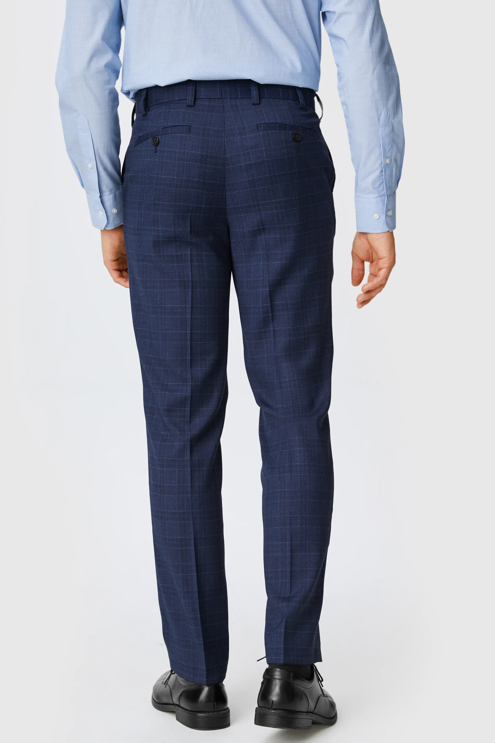 Mix-and-match suit trousers - regular fit - check