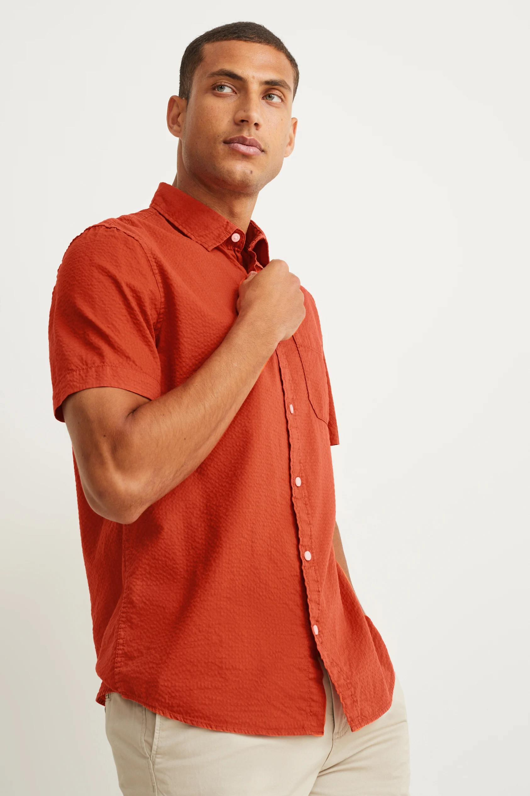 Shirt - regular fit - kent collar