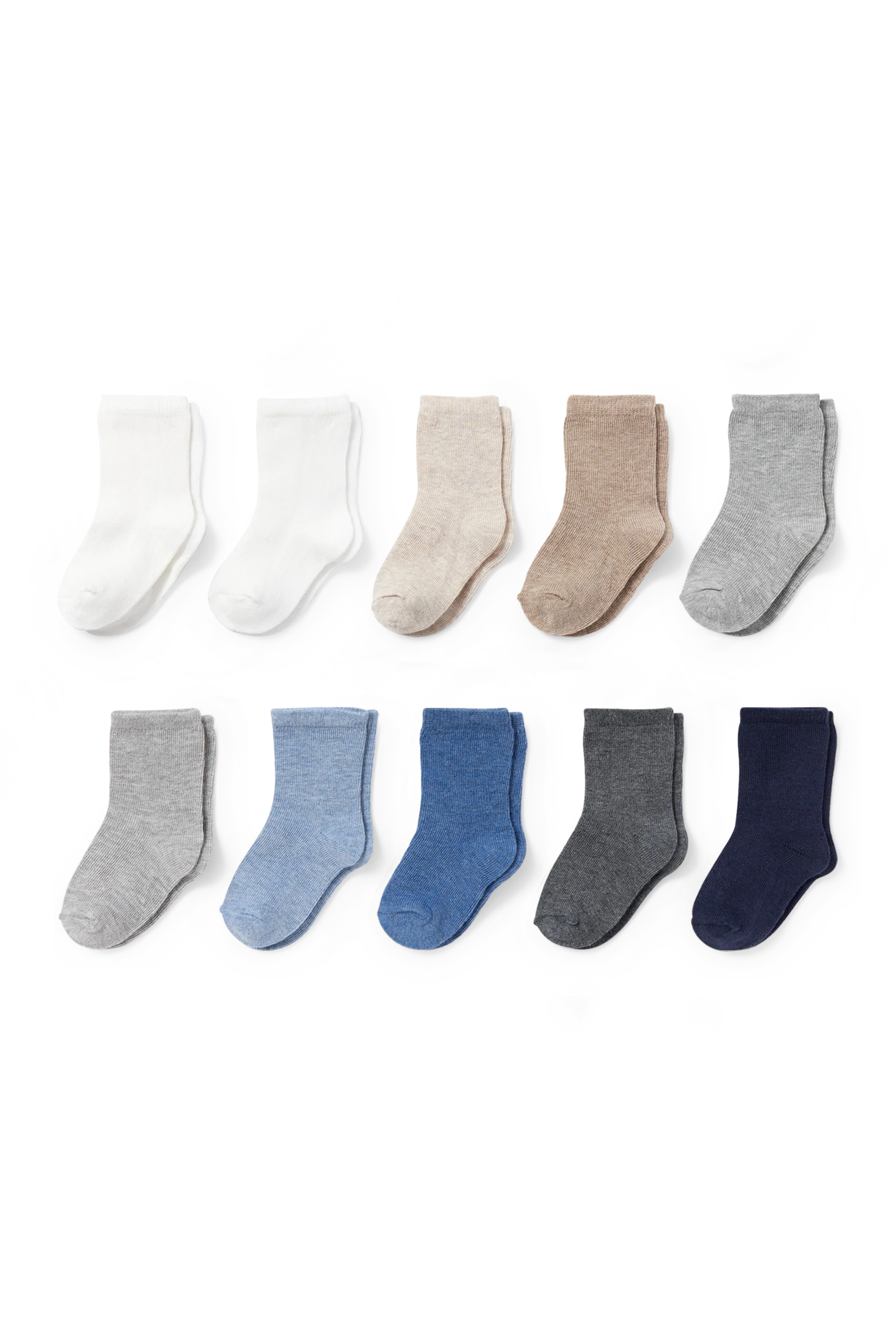 Multipack of 10 - baby socks