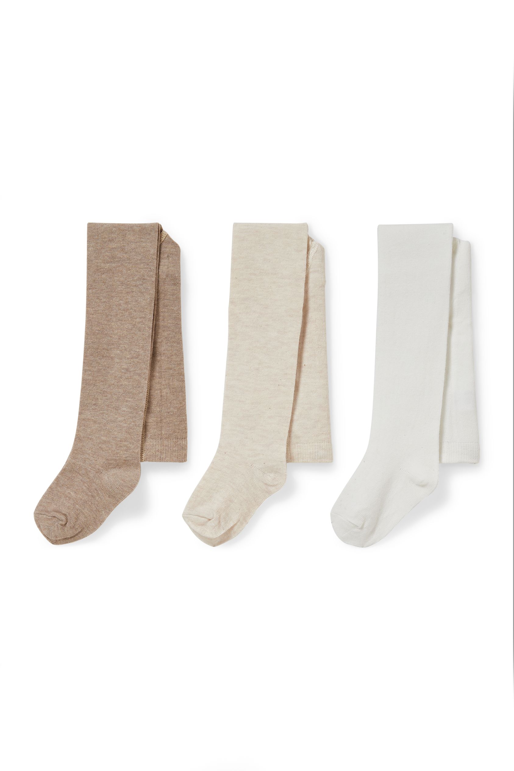 Multipack of 3 - baby tights