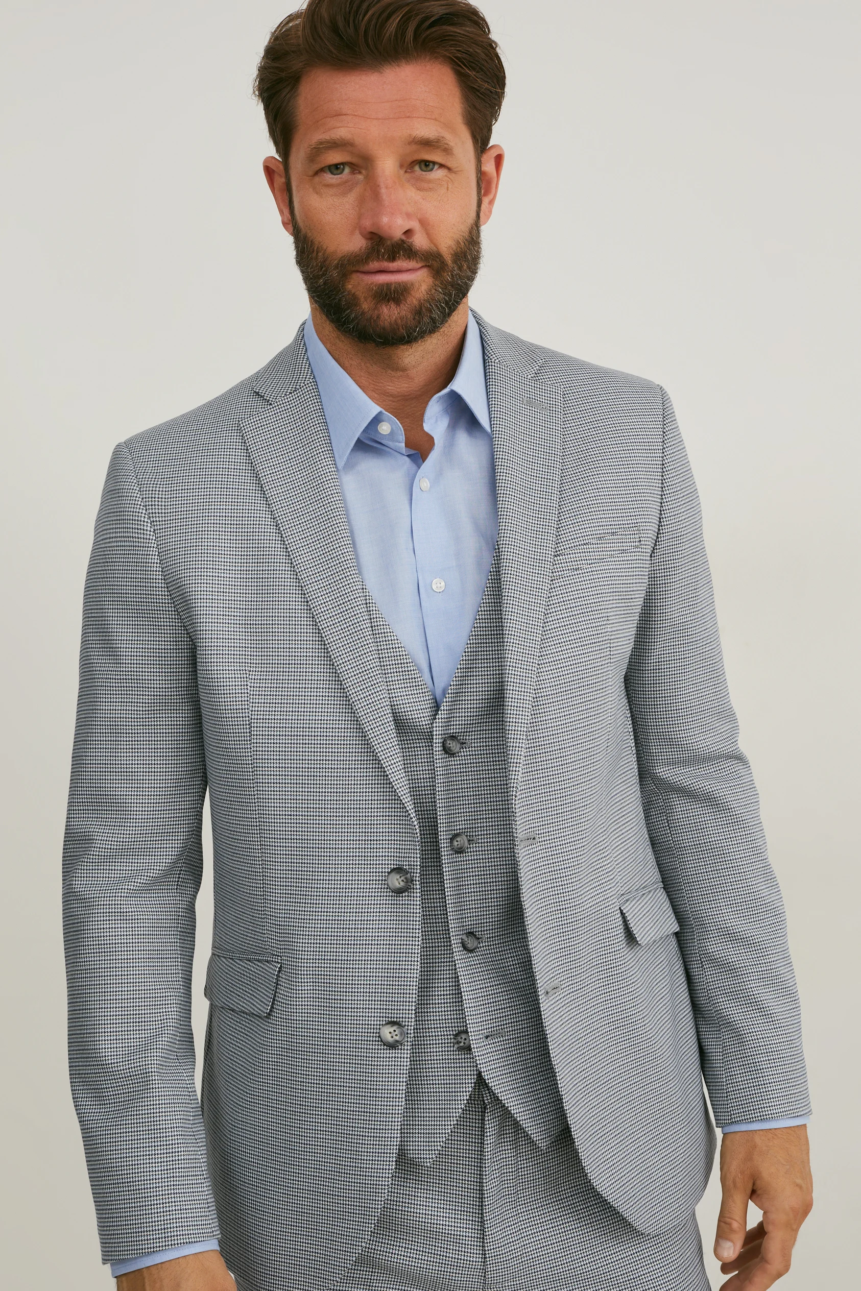 Mix-and-match tailored jacket - slim fit - LYCRA? - check