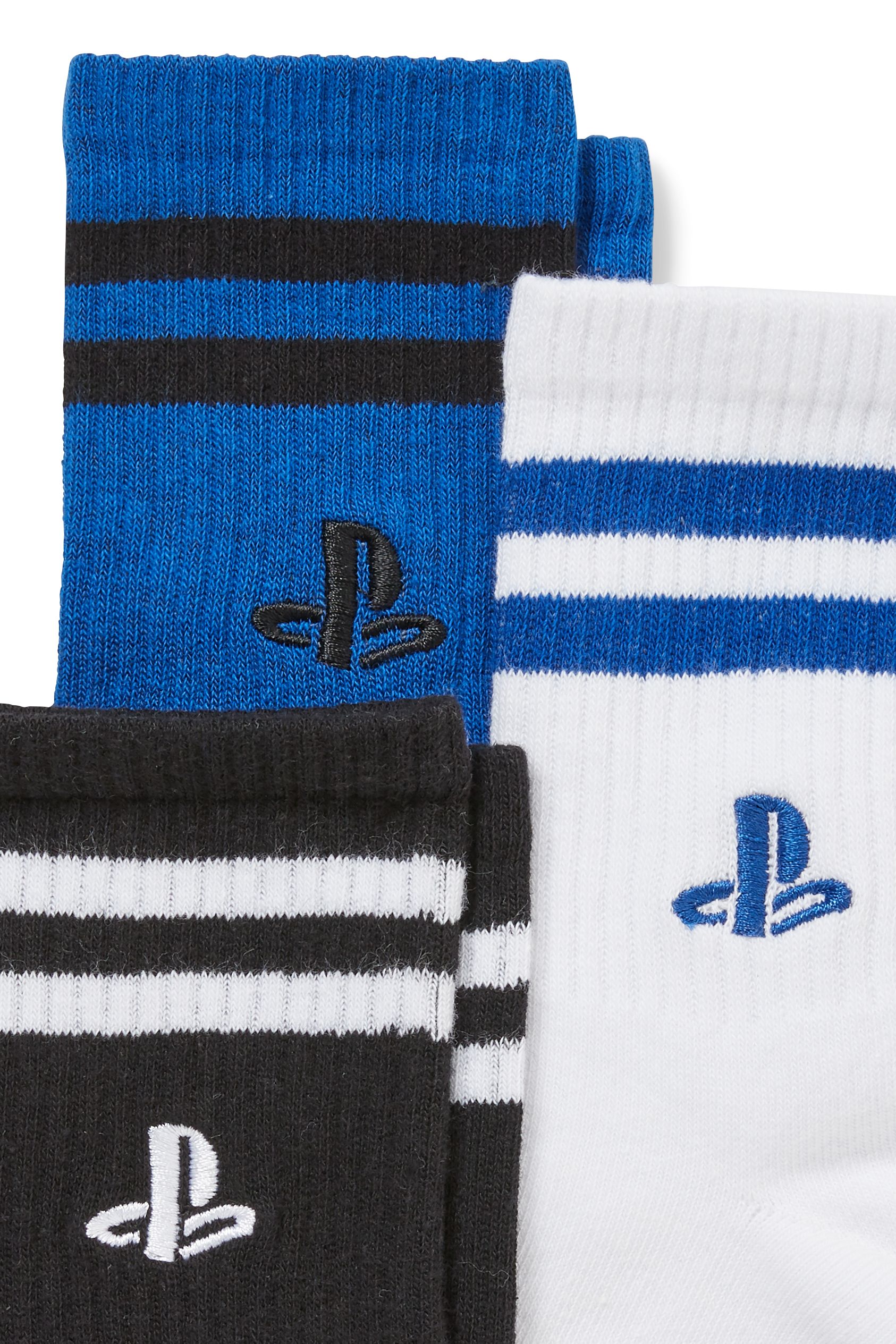 Multipack of 3 - PlayStation - socks with motif