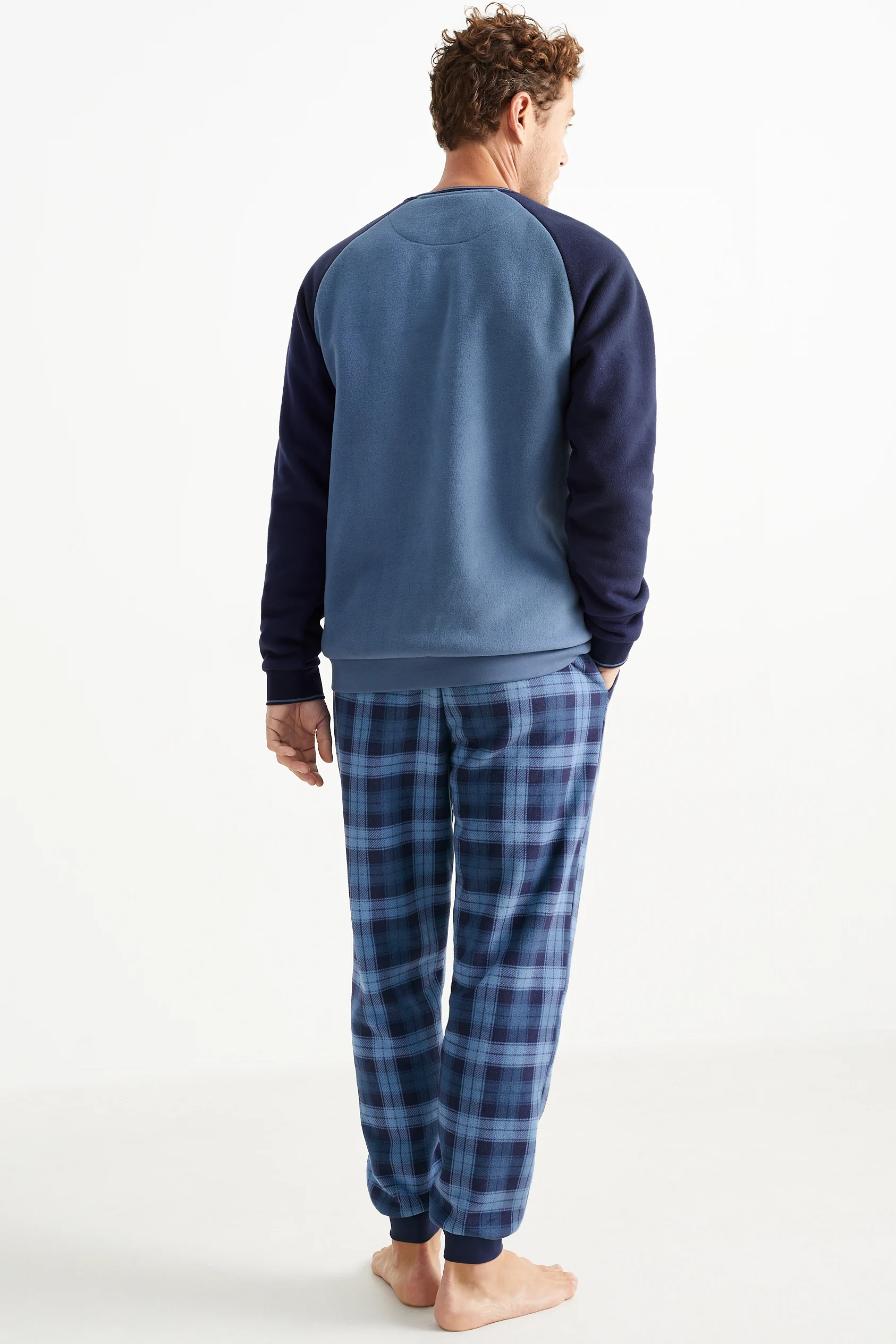 Christmas fleece pyjamas