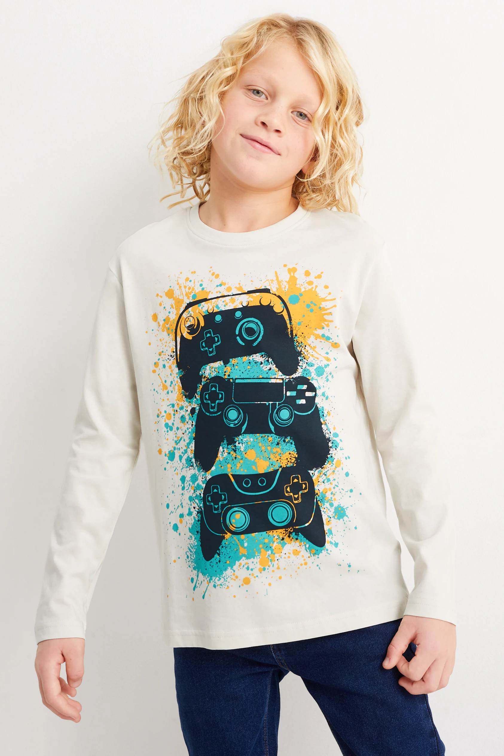 Multipack of 2 - BMX and gaming - long sleeve top