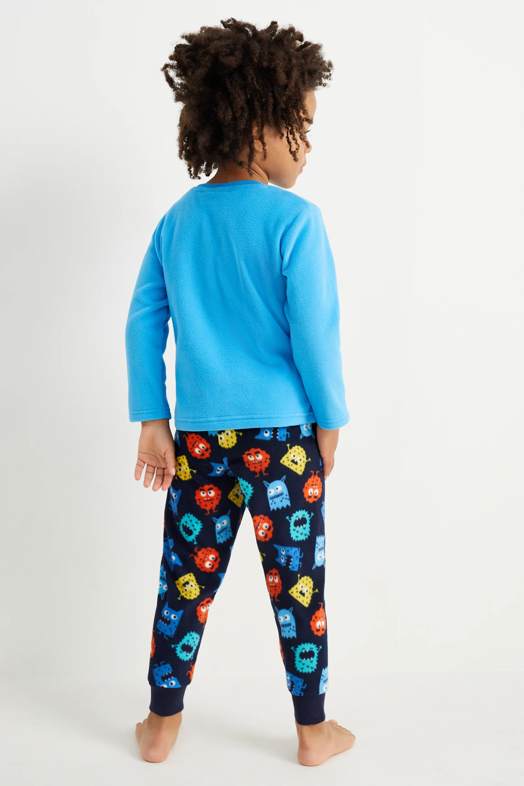 Multipack of 2 - digger - fleece pyjamas - 4 piece