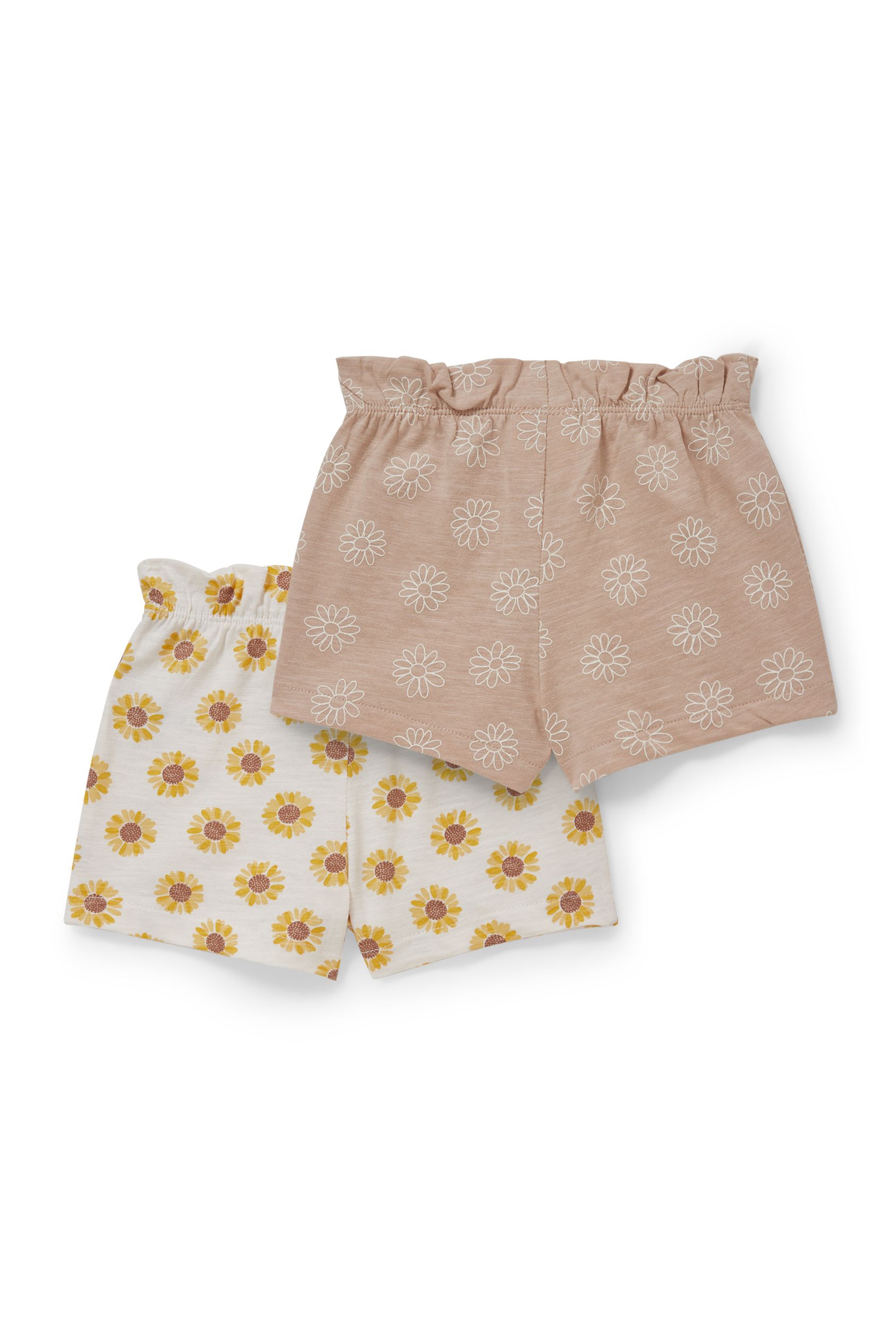 Multipack of 2 - baby shorts - floral
