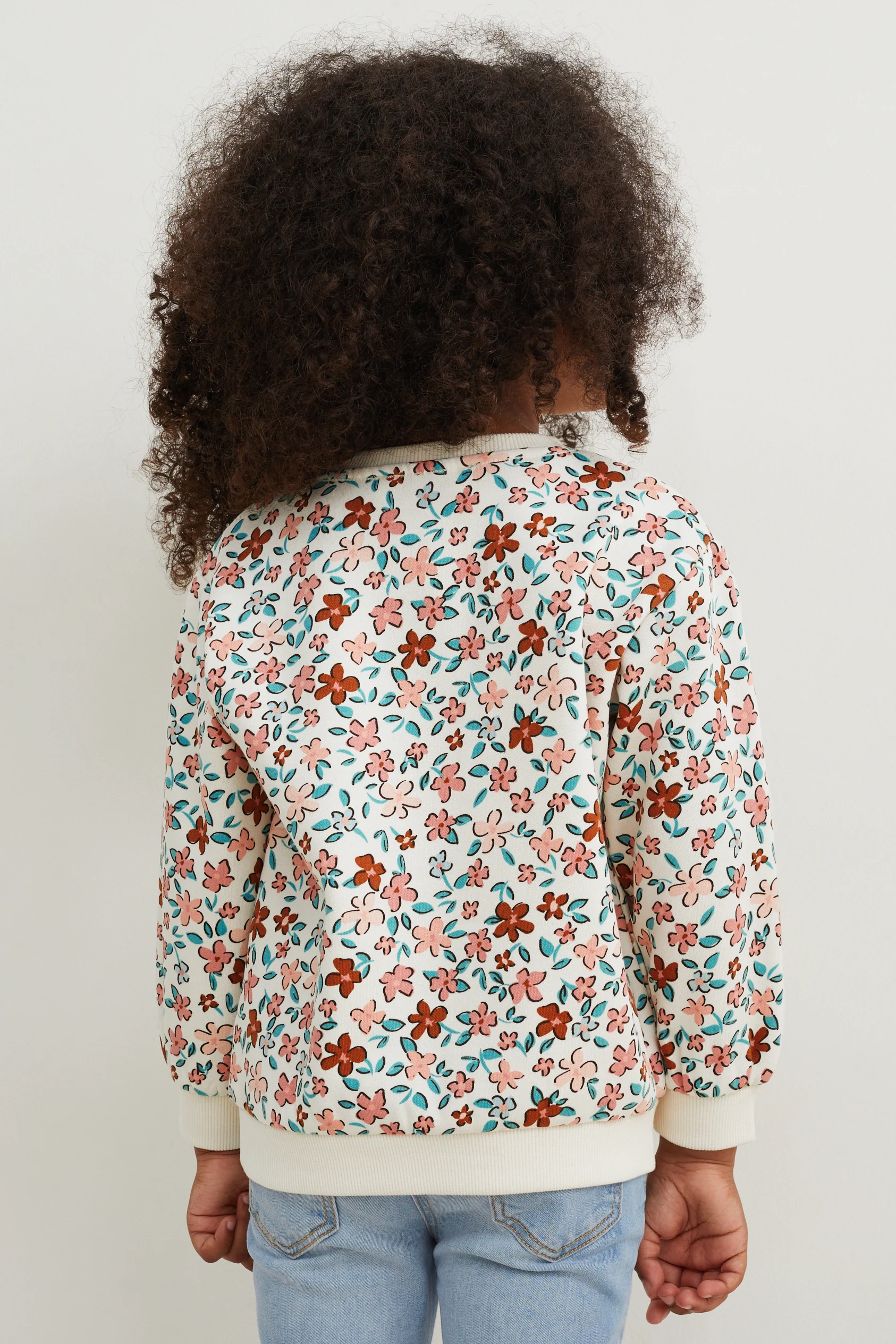 Sweatshirt - floral