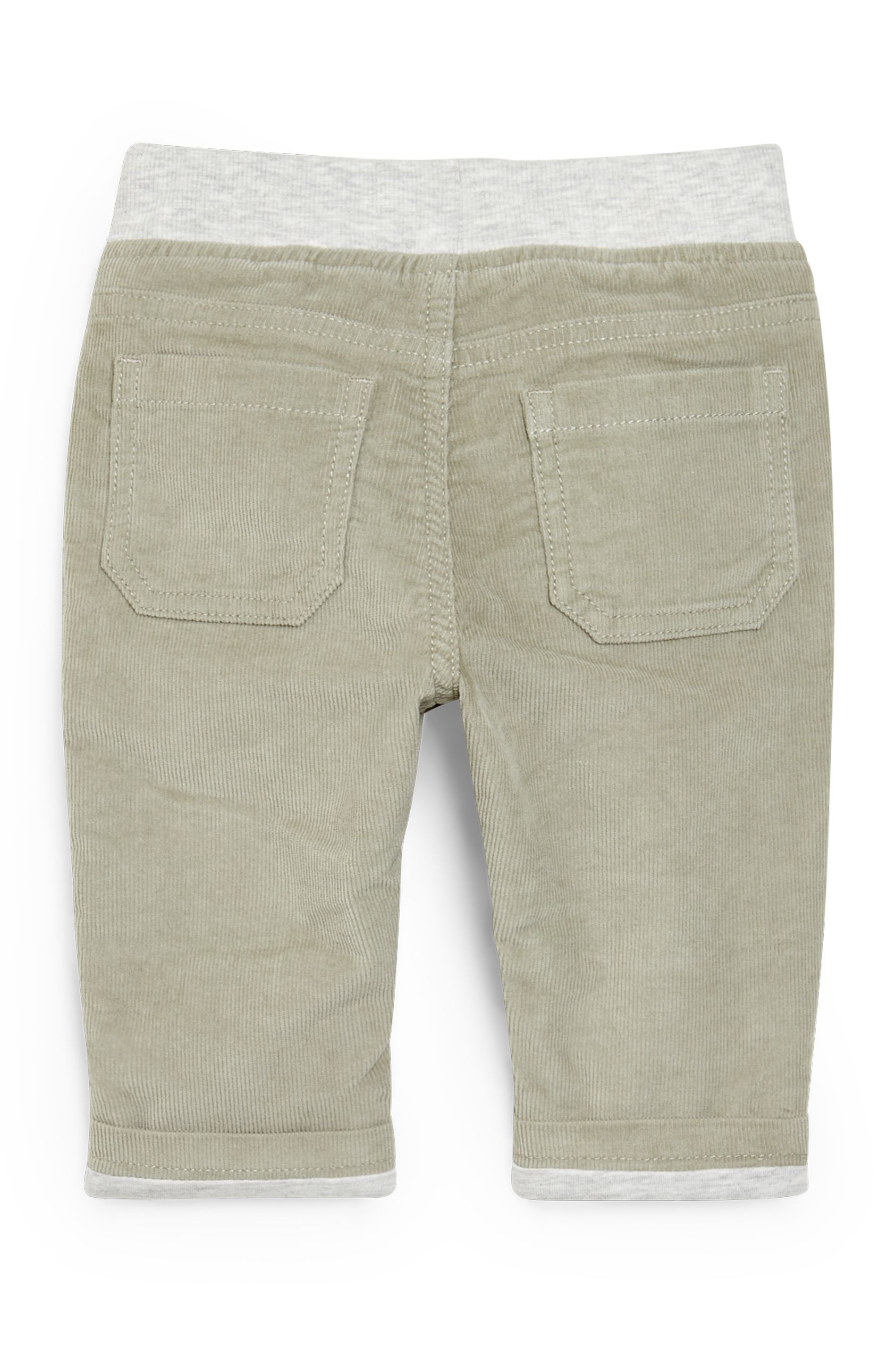 Baby corduroy trousers - thermal trousers