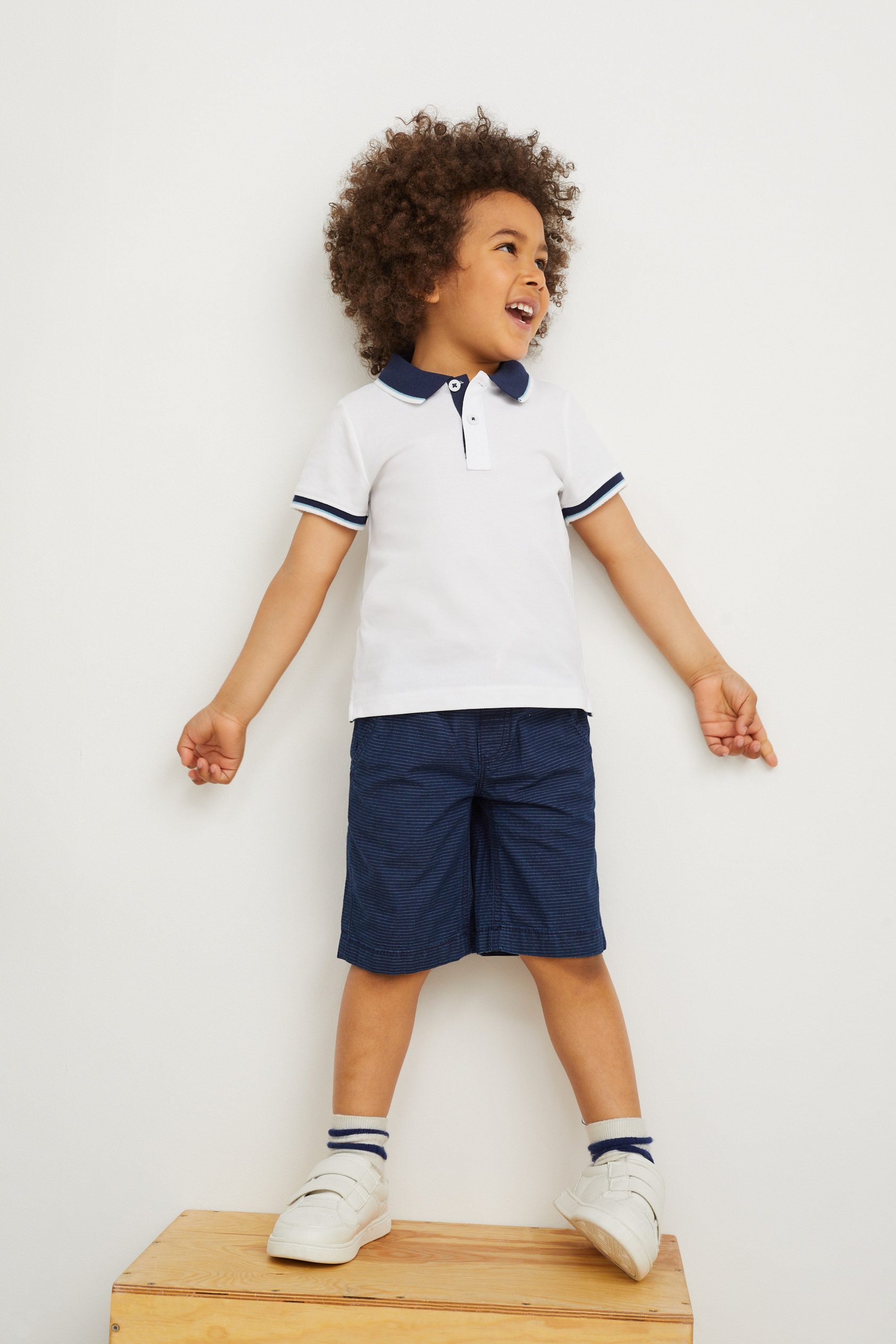 Bermuda shorts - striped