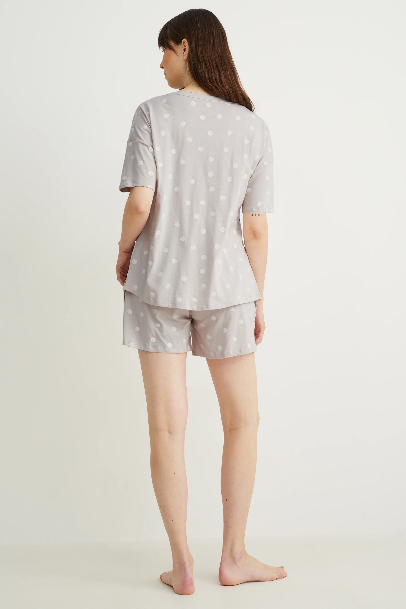 Kojící letní py?amo - puntíkované