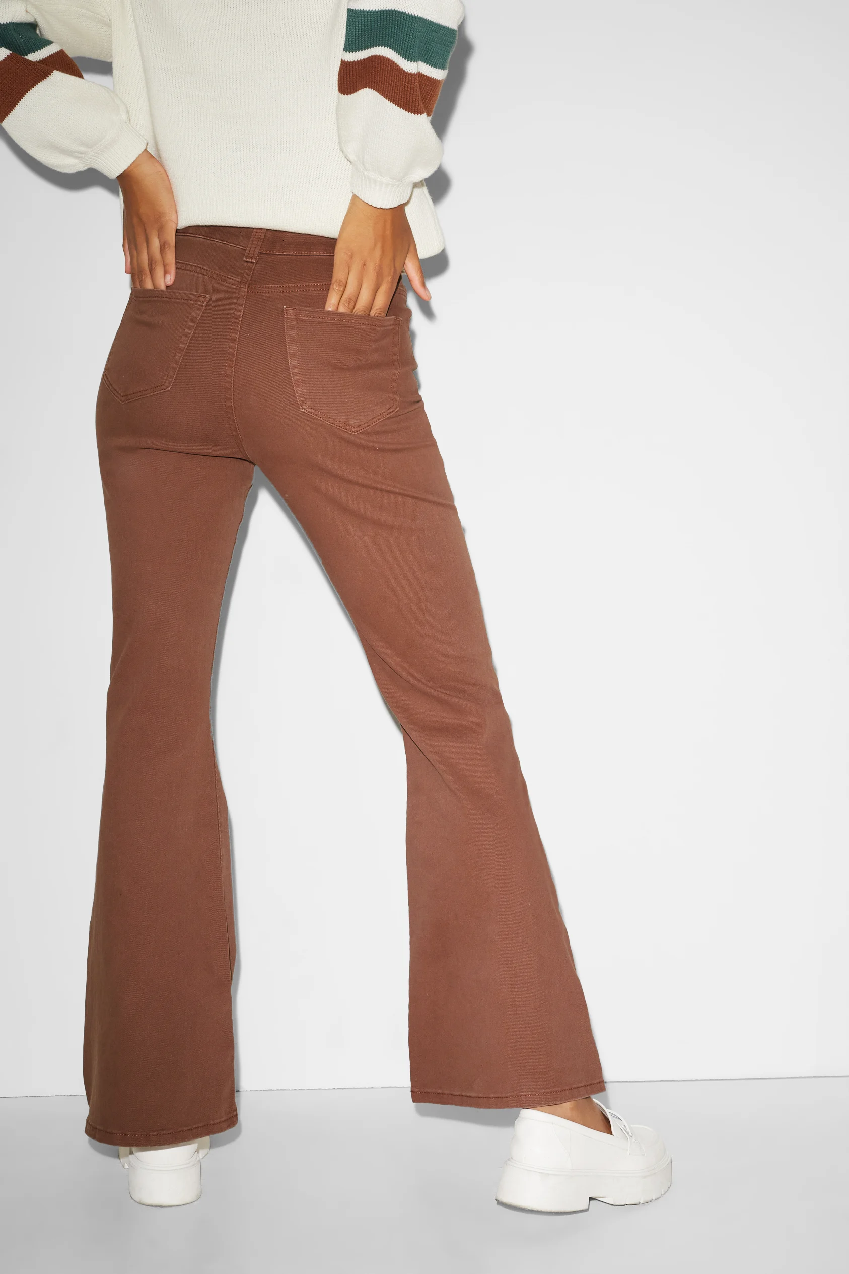 CLOCKHOUSE - flare jeans - high waist
