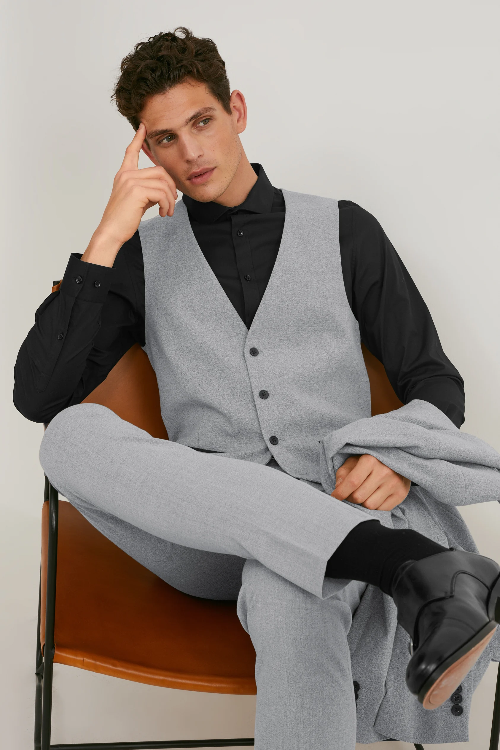 Mix-and-match waistcoat - slim fit - Flex - LYCRA?