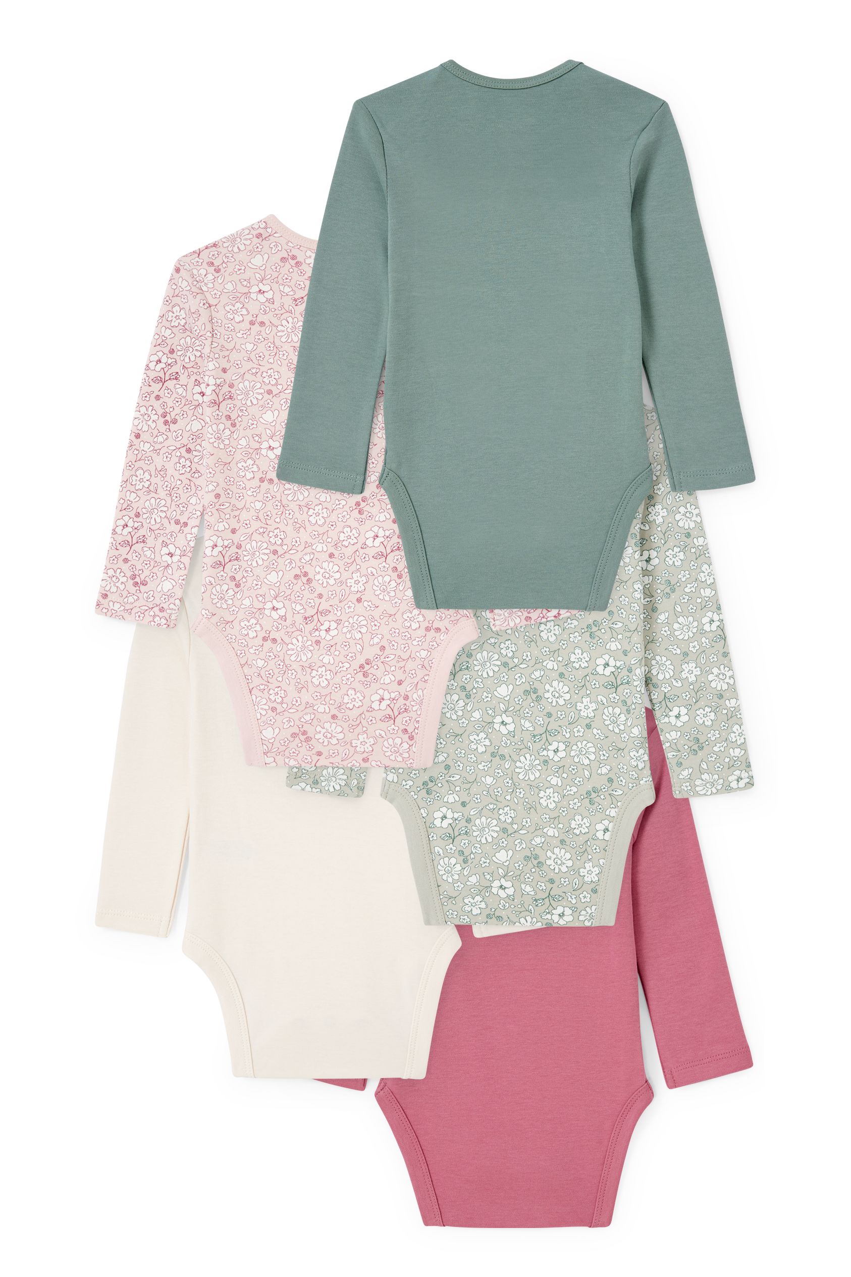 Multipack of 5 - baby bodysuit