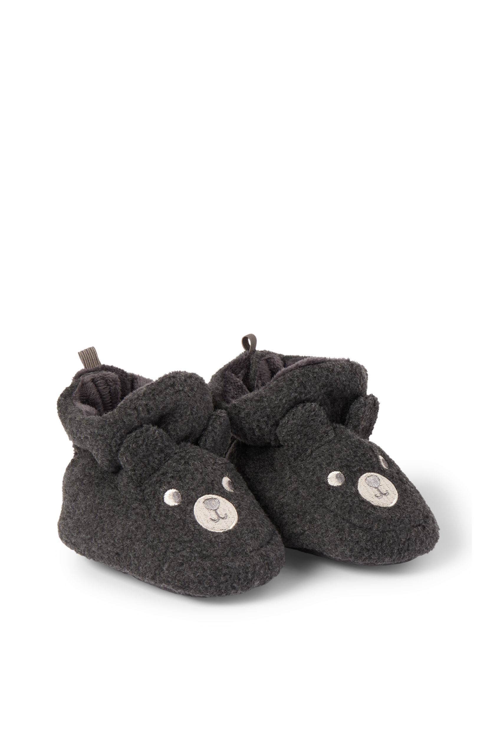 Teddy bear - baby teddy fur booties