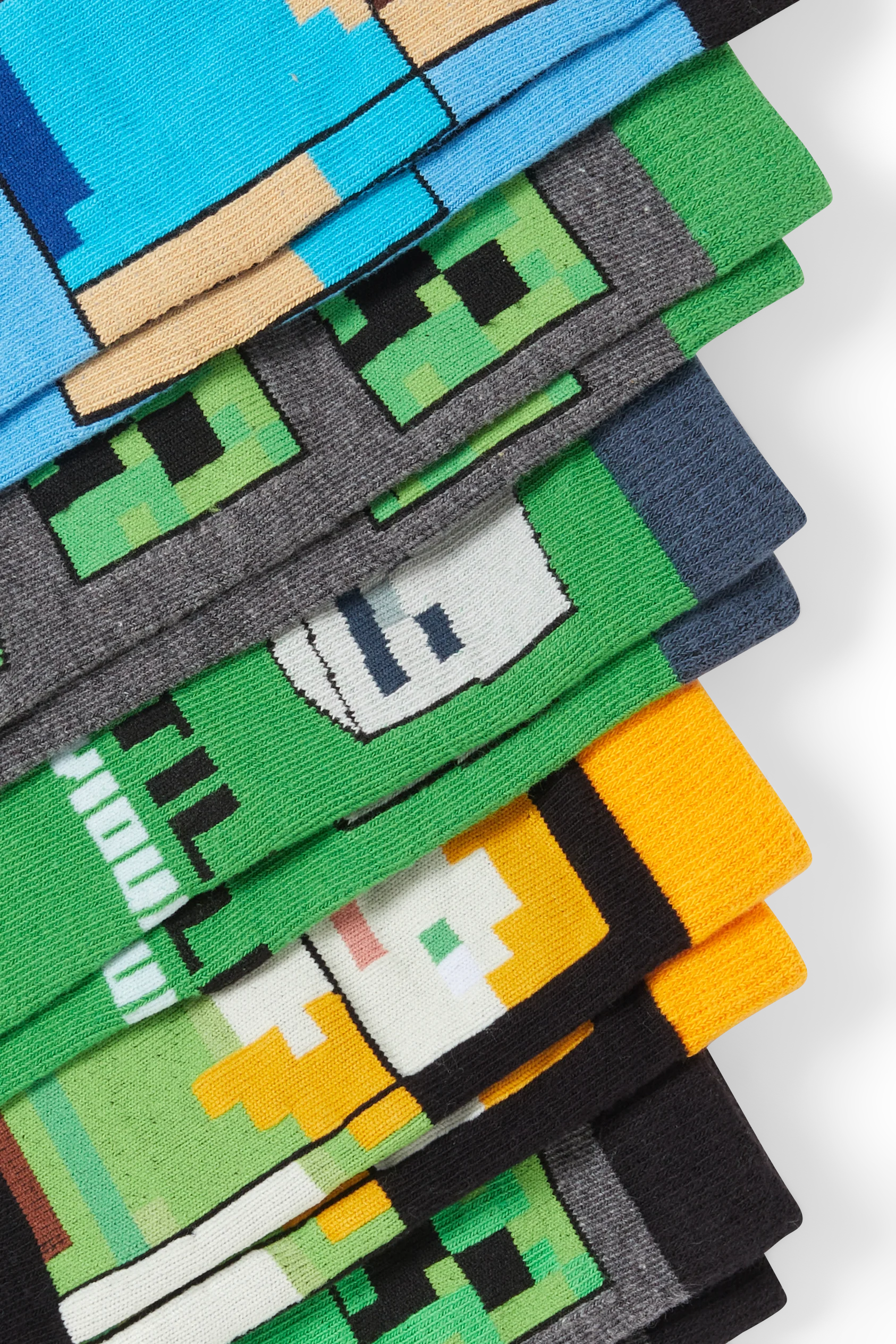 Multipack of 5 - Minecraft - socks