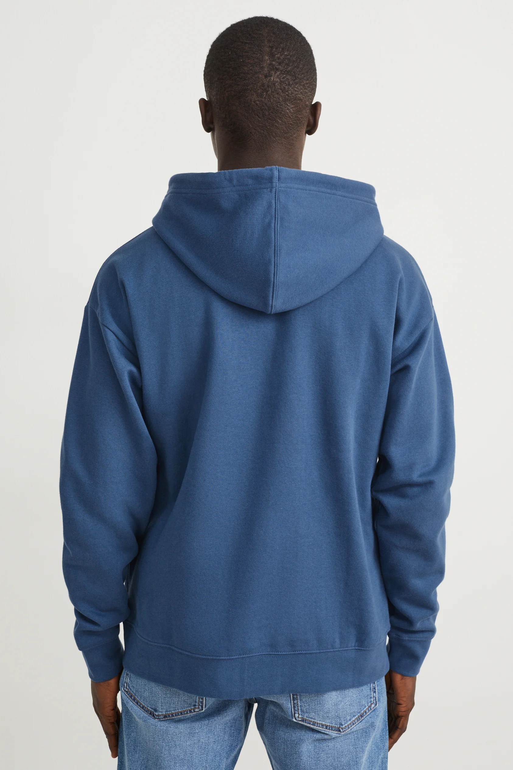 Zip-through hoodie