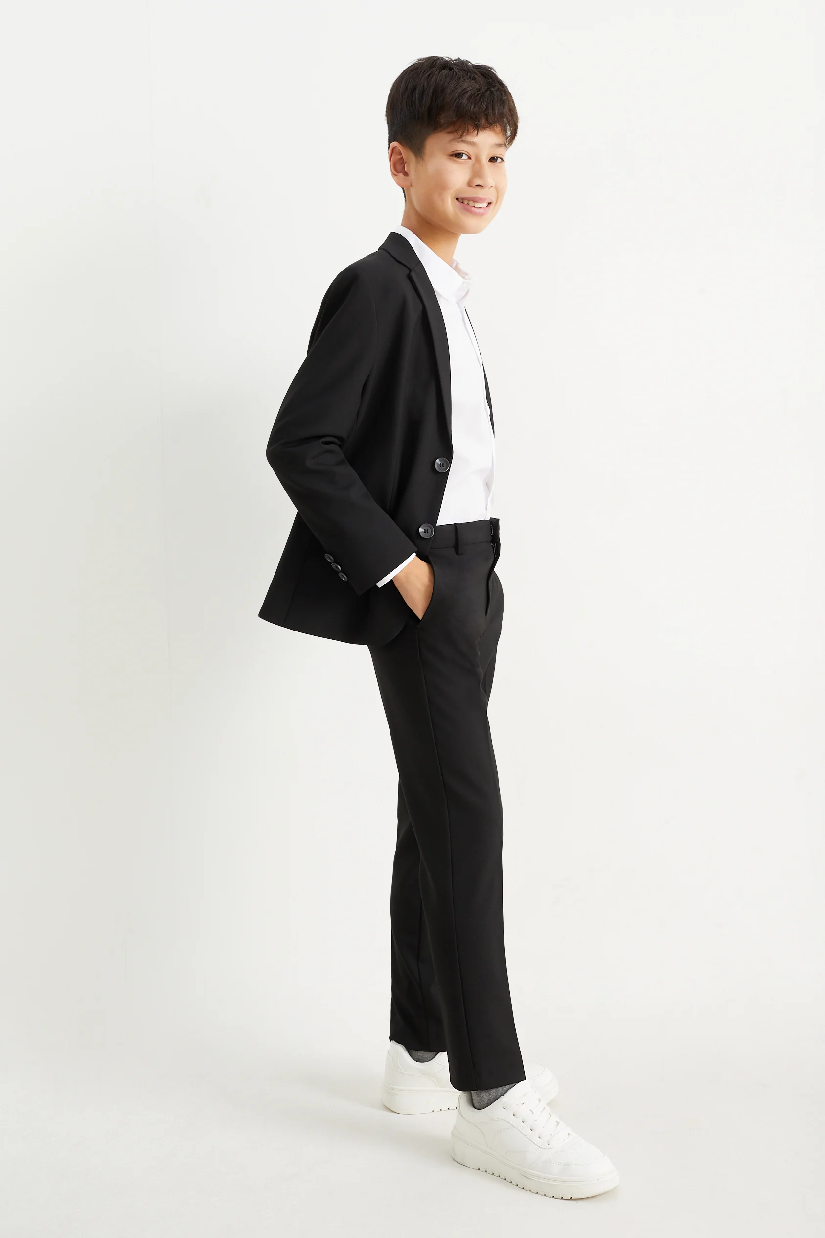 Mix-and-match trousers - stretch - LYCRA?