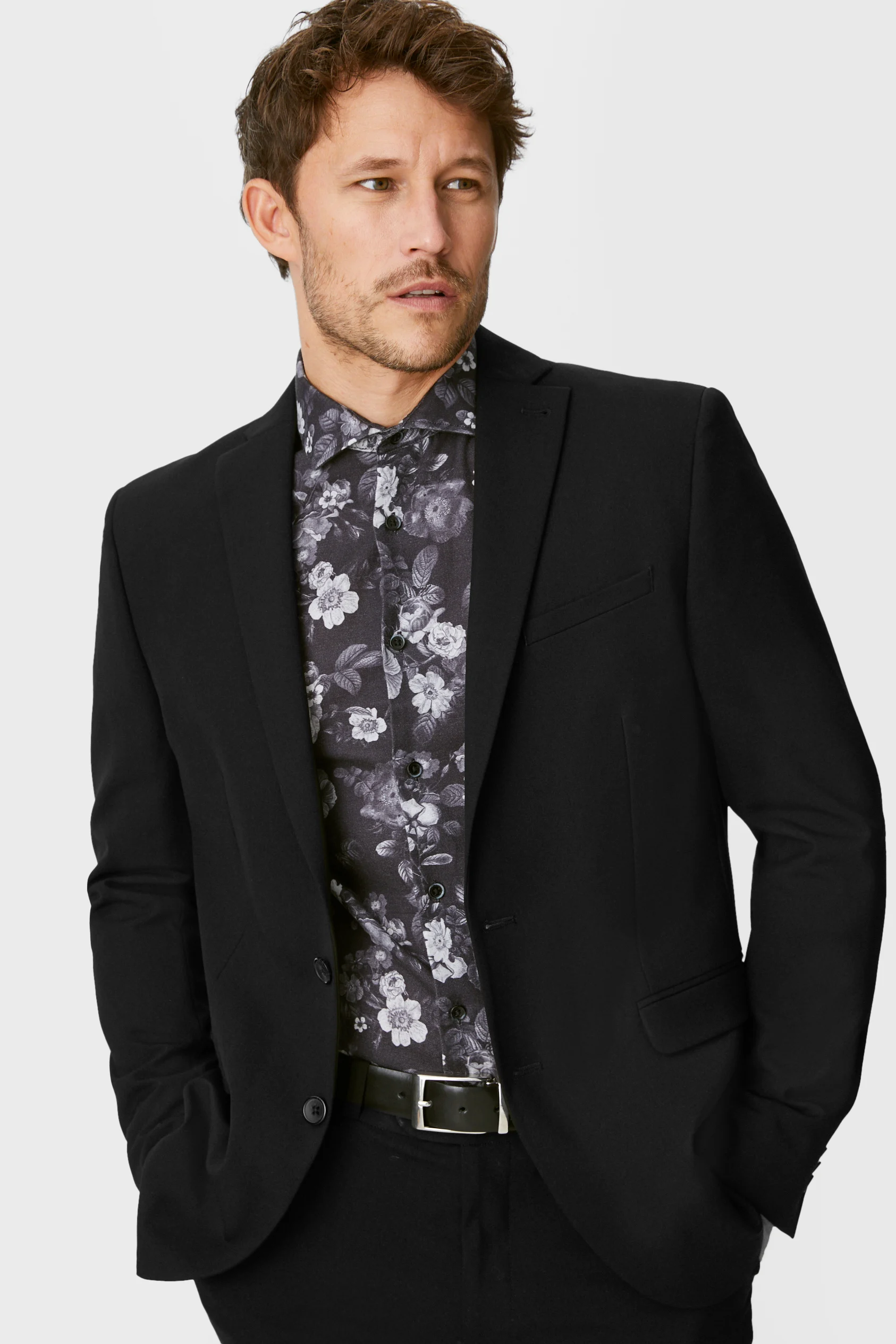 Mix-and-match tailored jacket - slim fit - stretch - LYCRA?