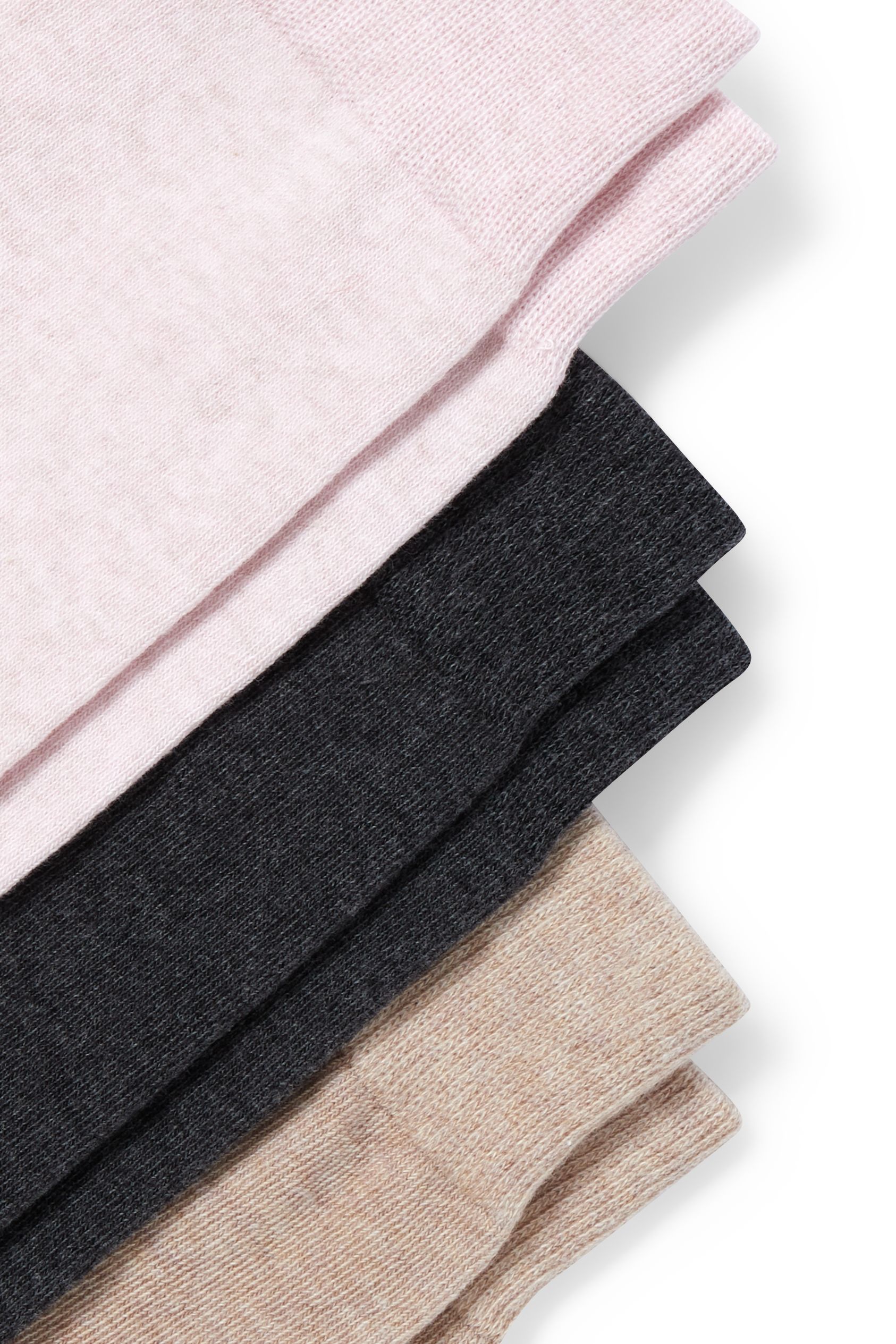 Multipack of 3 - knee-high socks