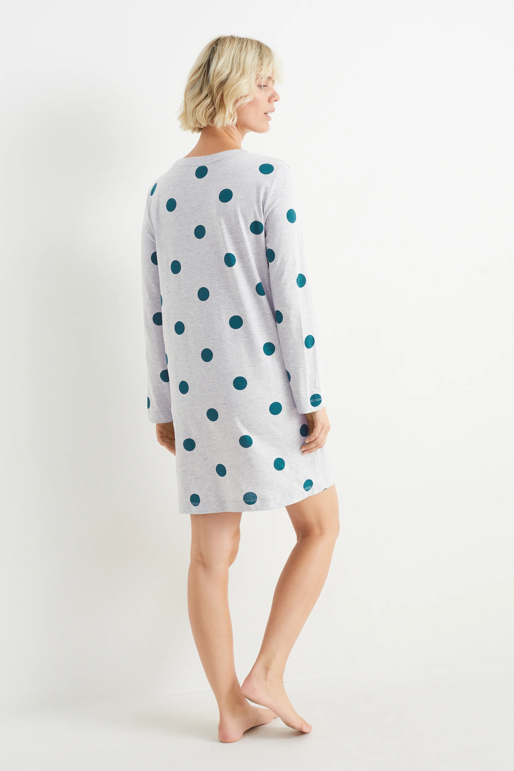 Nightdress - polka dot
