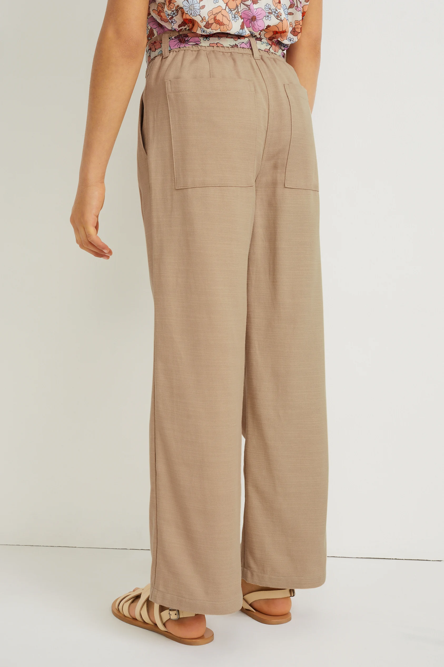 Trousers - wide leg