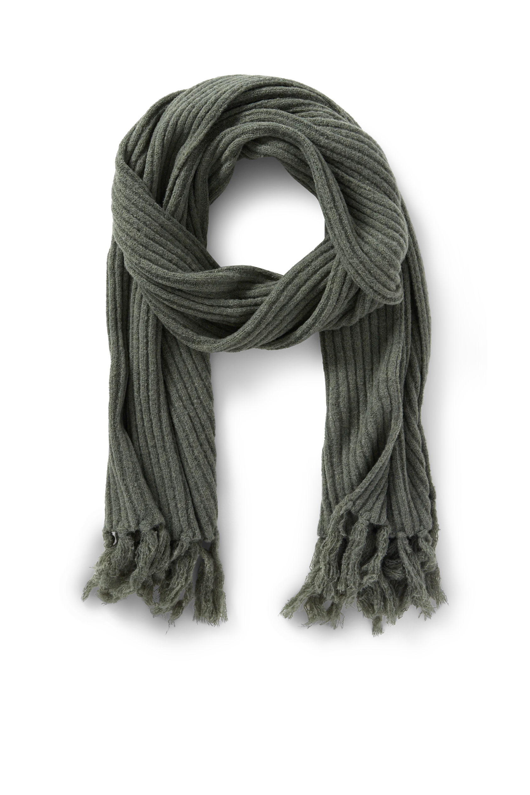 CLOCKHOUSE - fringed scarf