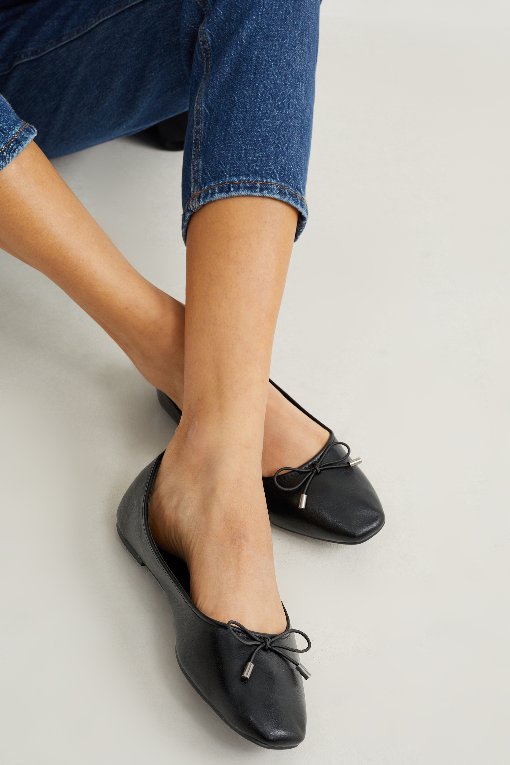 Ballerinas - faux leather