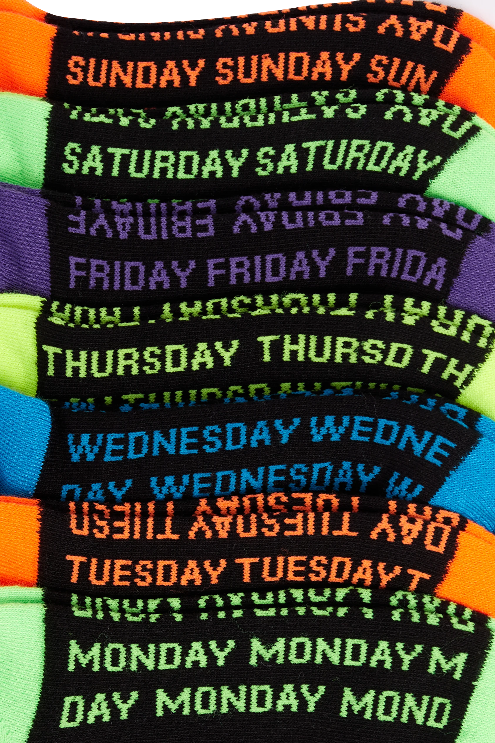 Multipack of 7 - days of the week - socks with motif