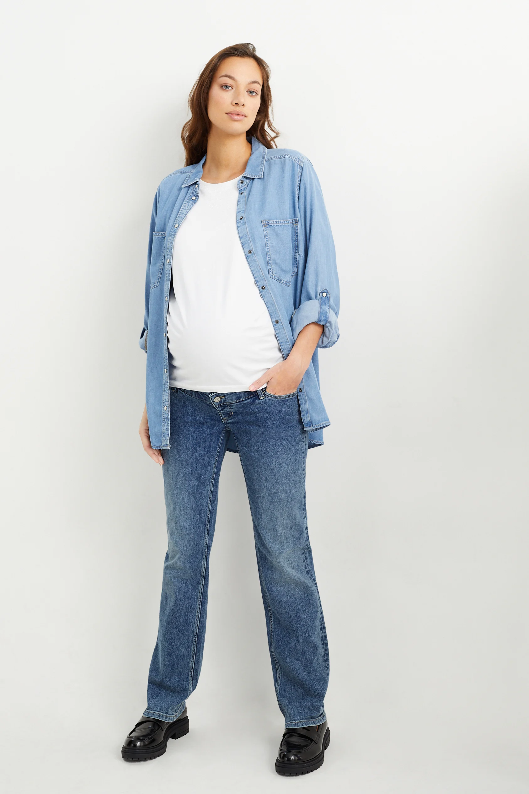 Maternity jeans - straight jeans