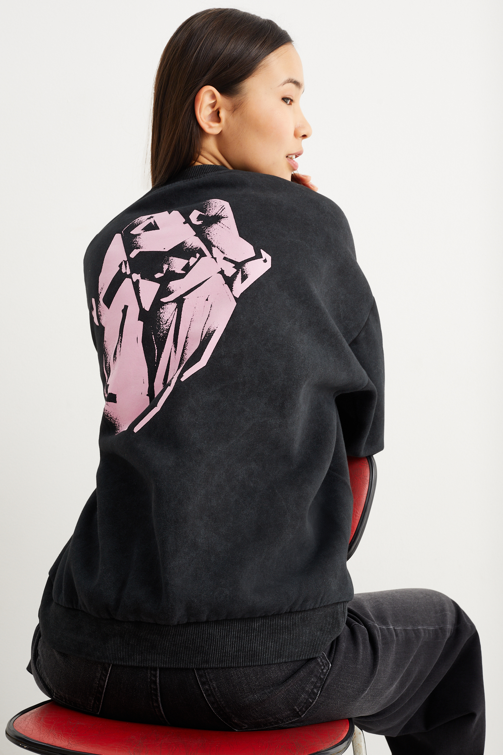 CLOCKHOUSE - sweatshirt - Rolling Stones