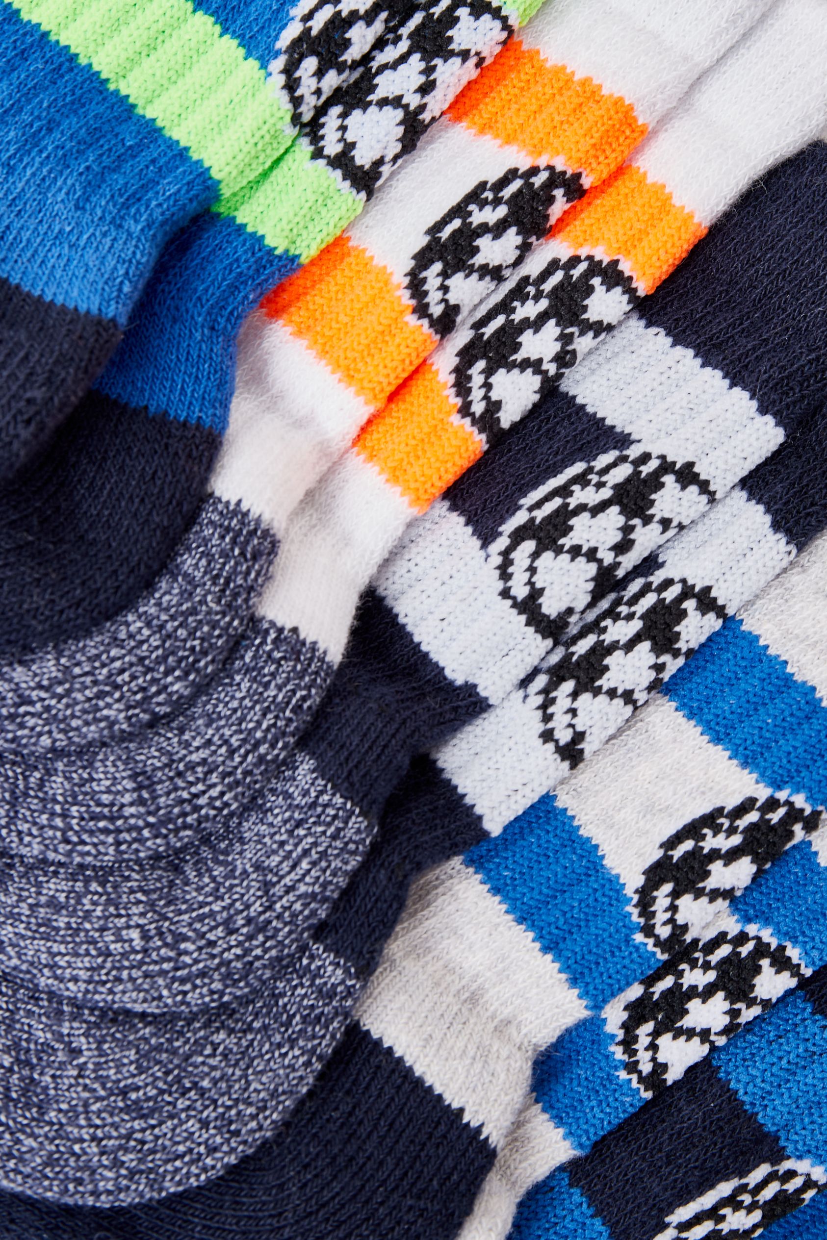 Multipack of 5 - football - tennis socks with motif