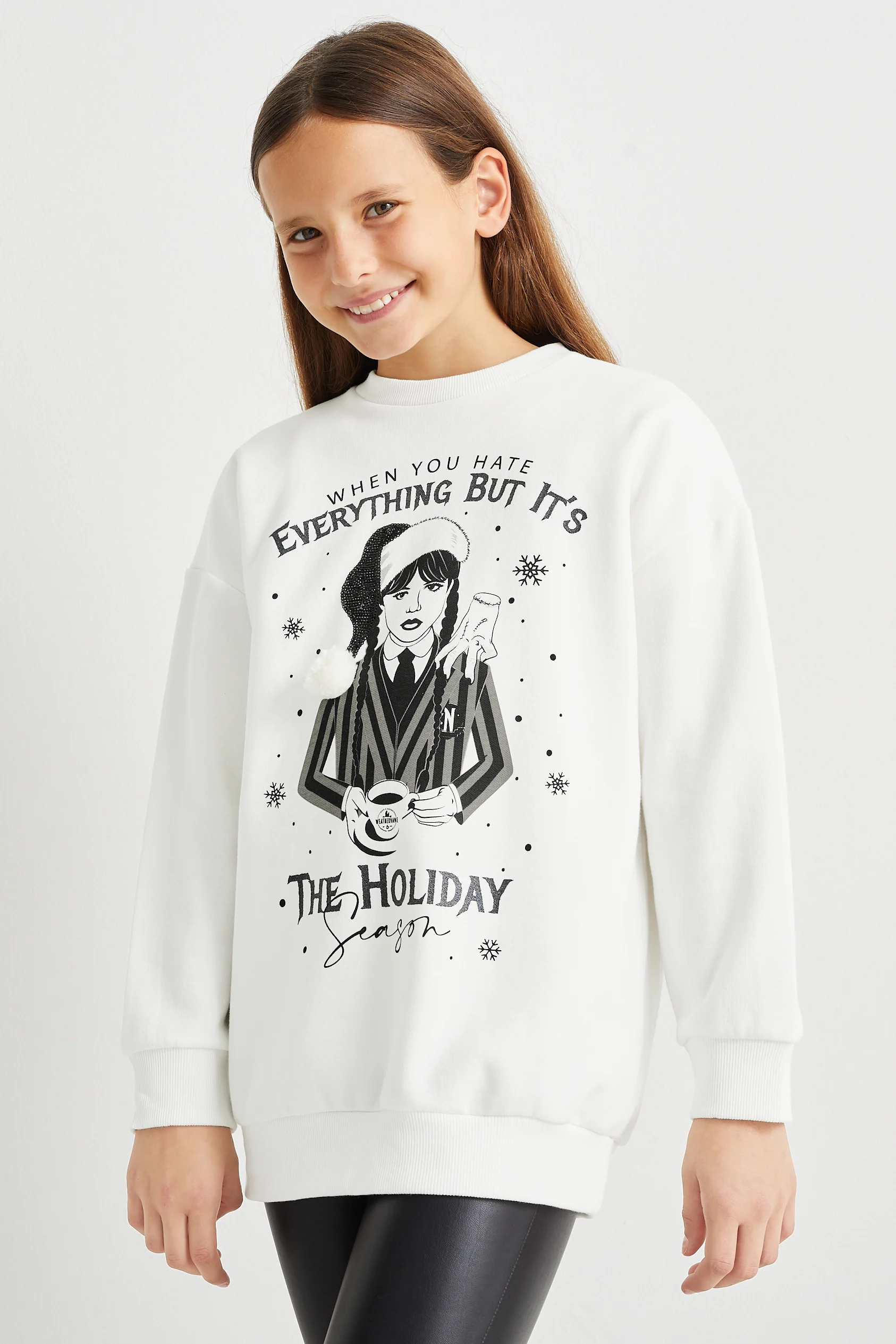 Wednesday - Christmas sweatshirt