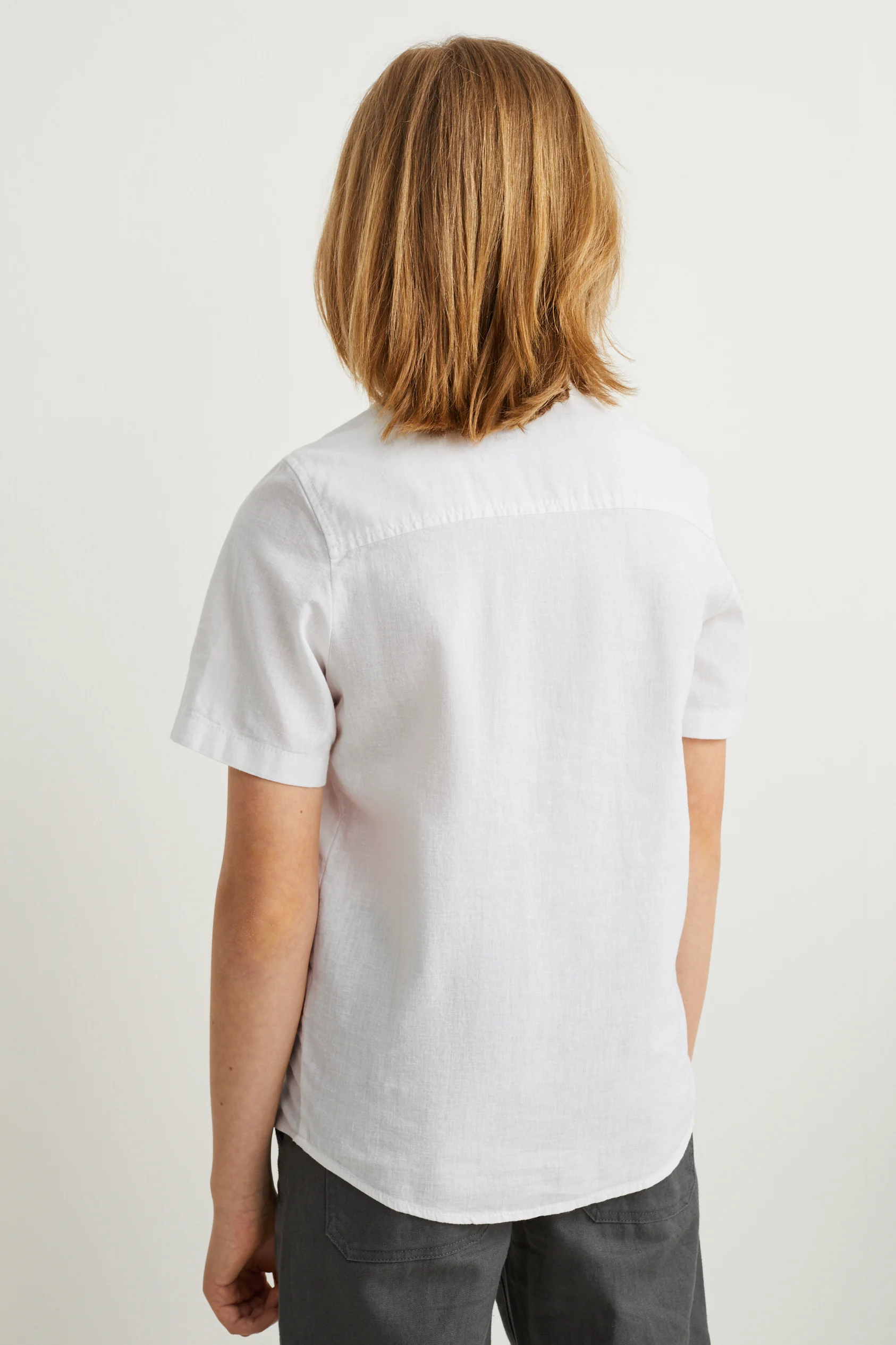 Shirt - linen blend