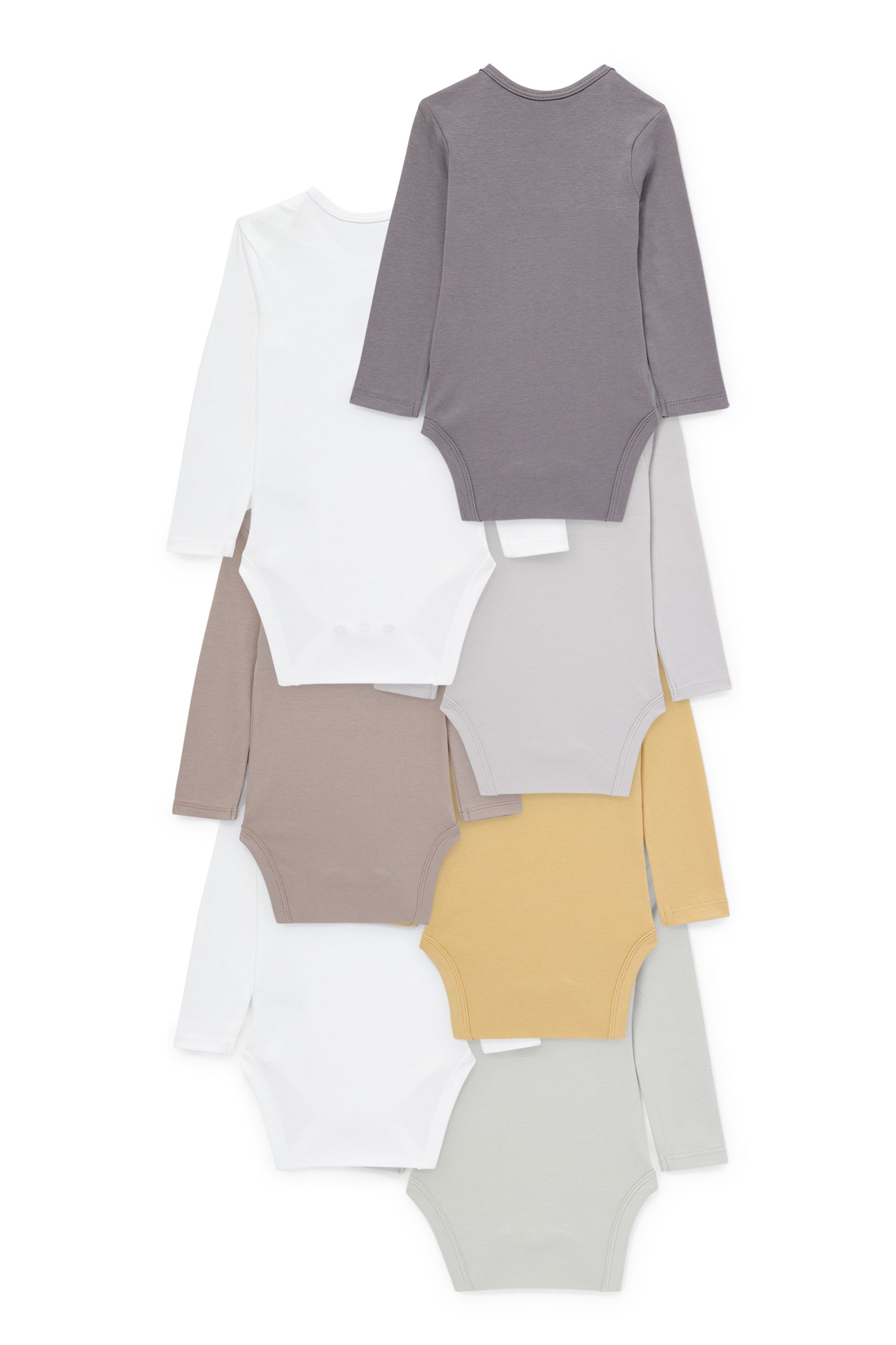 Multipack of 7 - baby bodysuit
