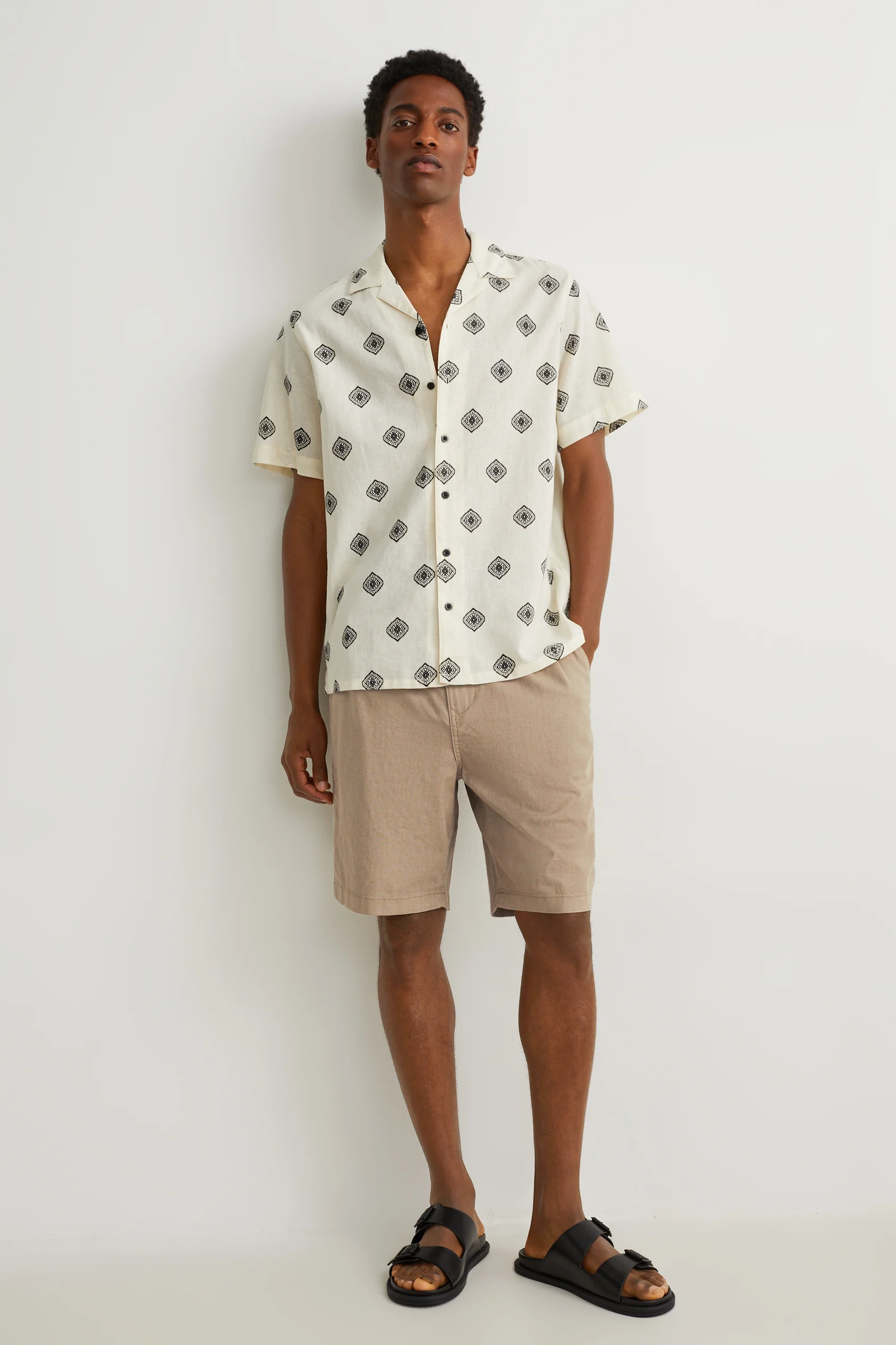 Shorts - linen blend