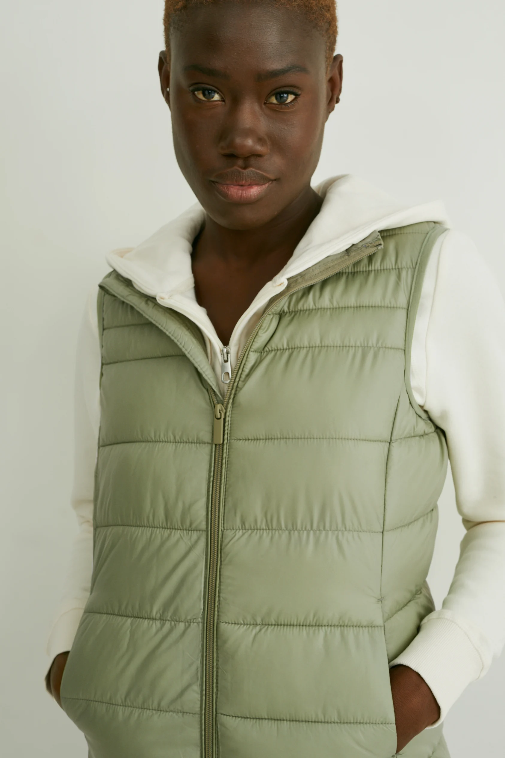 Quilted gilet