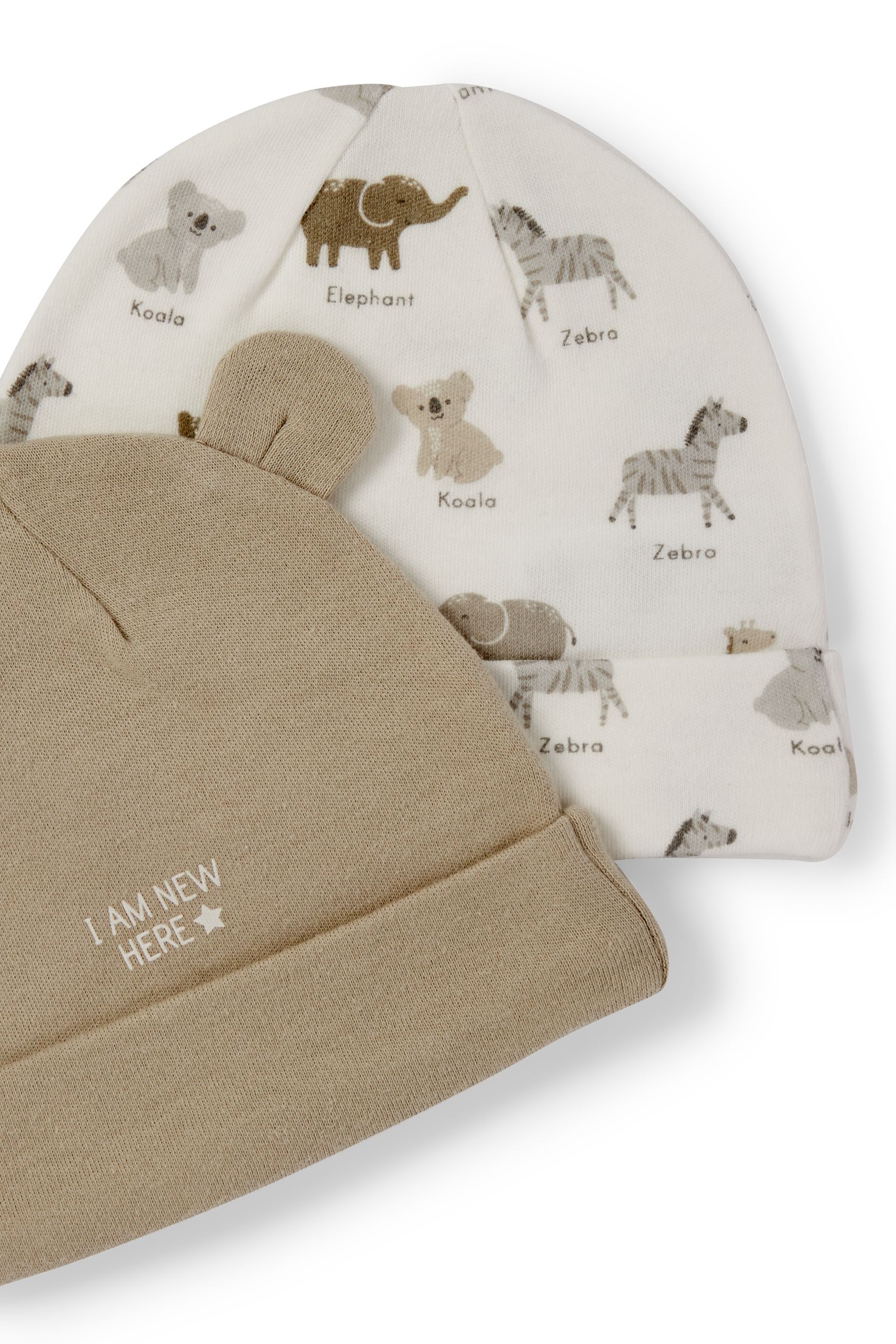 Multipack of 2 - animals - baby hat