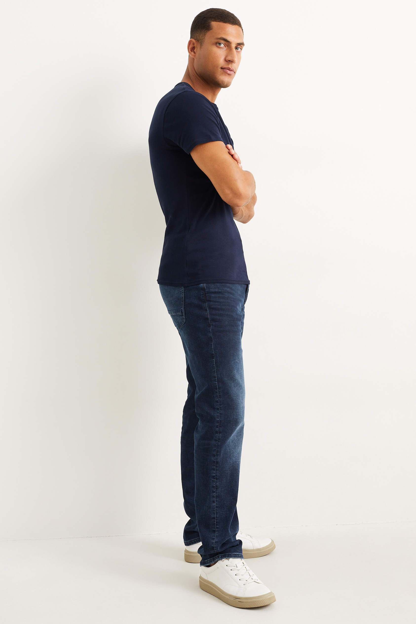 Straight jeans - Flex jog denim - LYCRA?