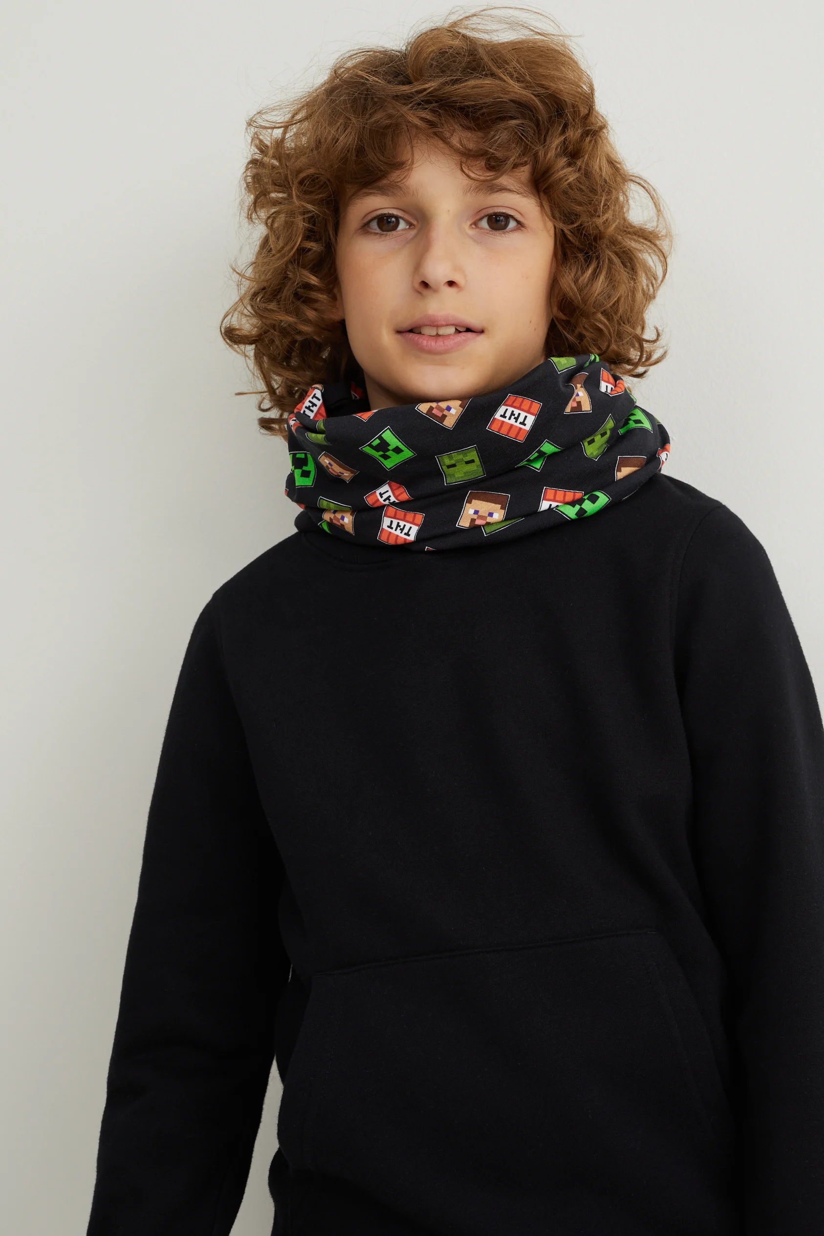 Minecraft - knitted snood