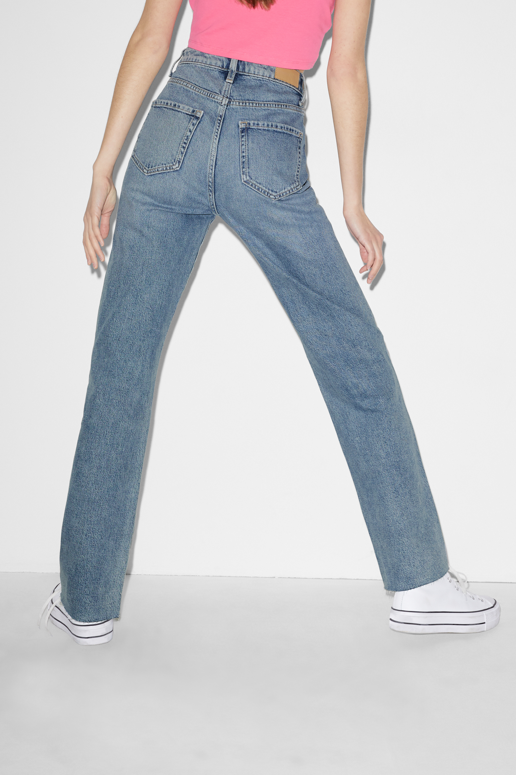 CLOCKHOUSE - loose fit jeans - high waist