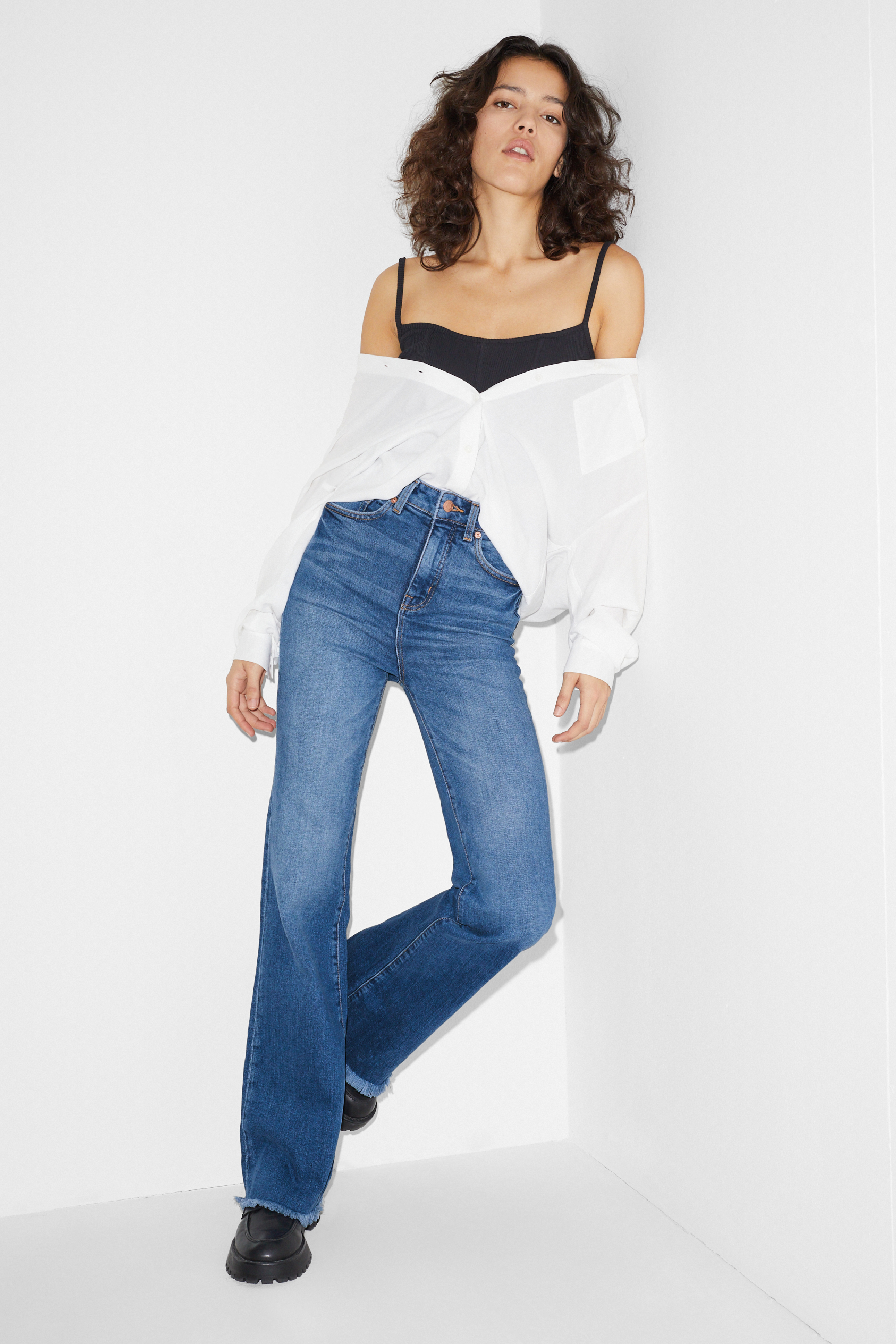 CLOCKHOUSE - flared jeans - high waist