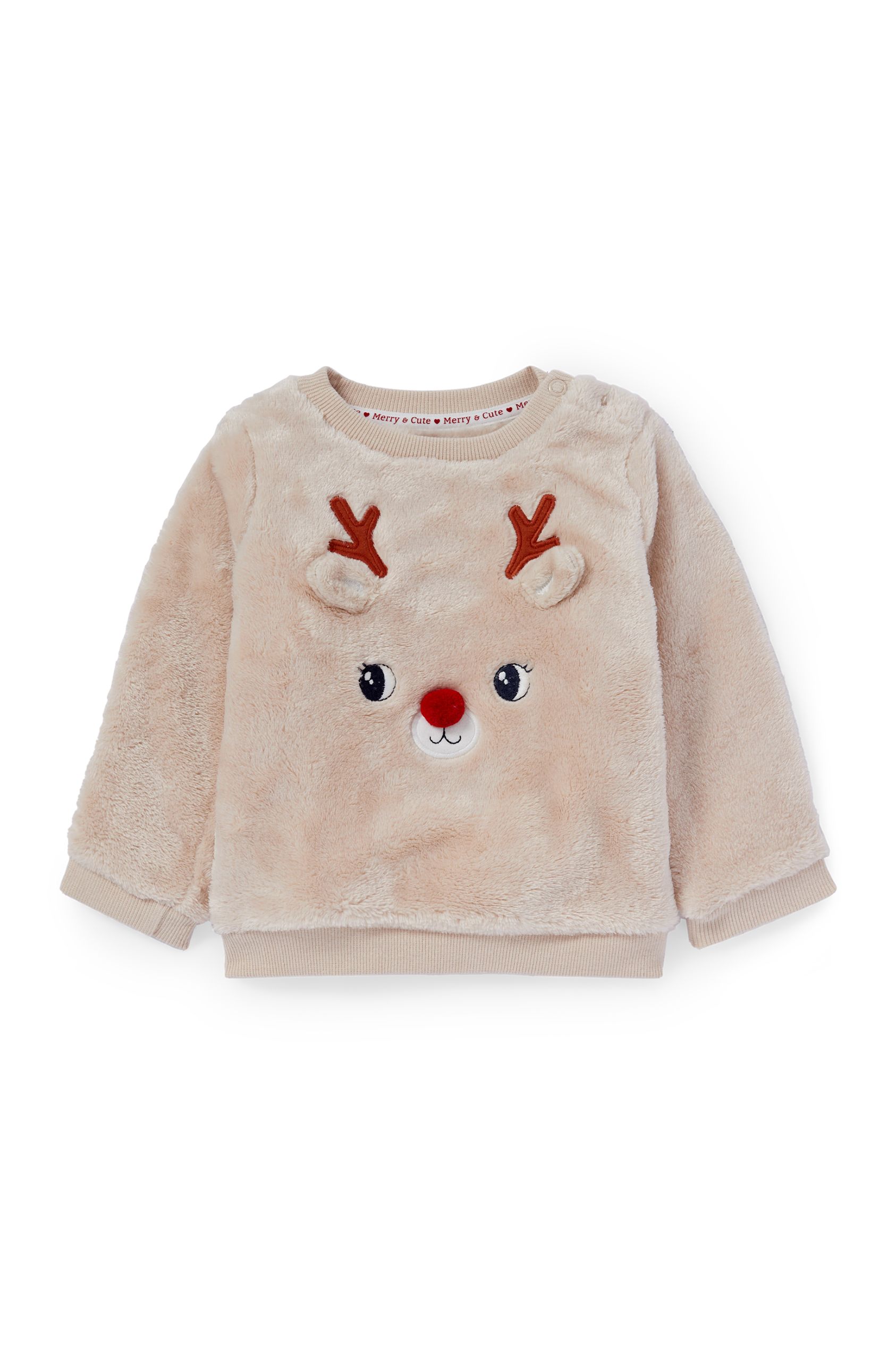 Rudolph - baby Christmas sweatshirt