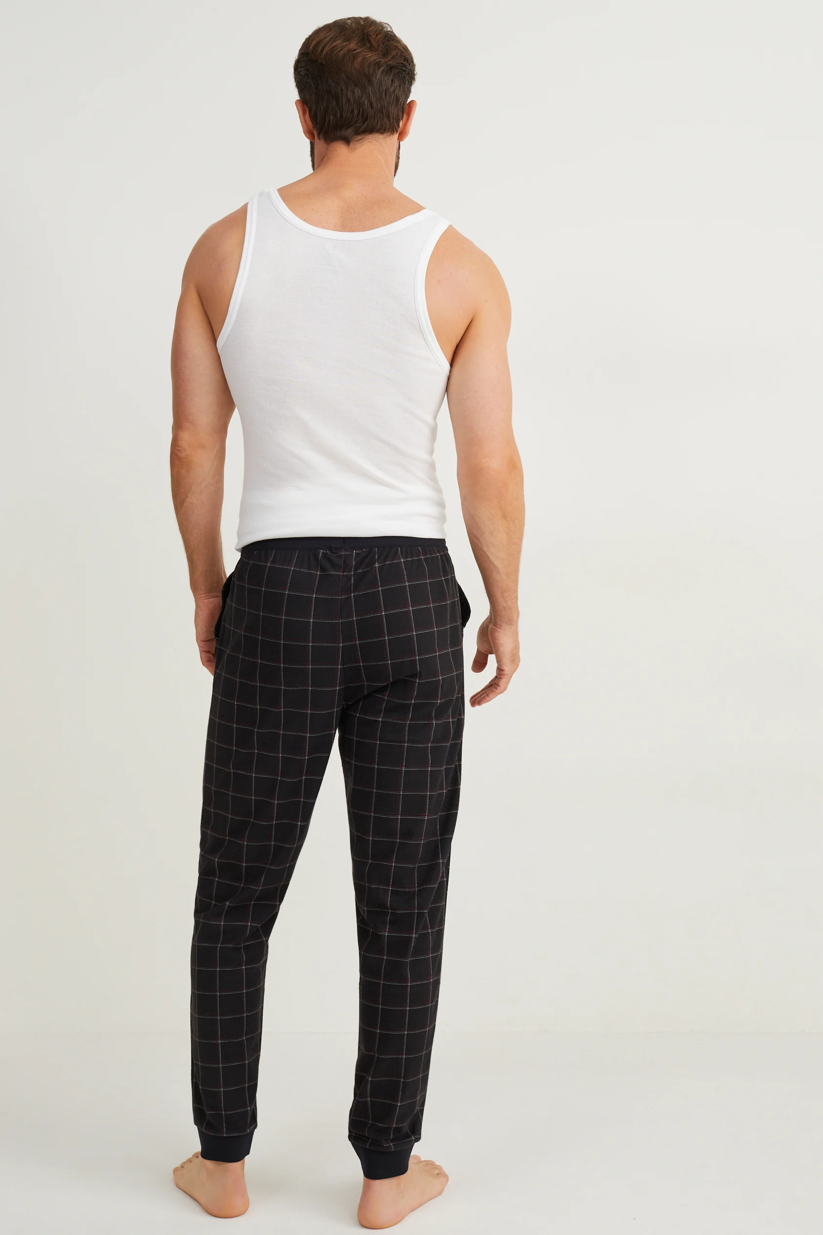 Pyjama bottoms - check