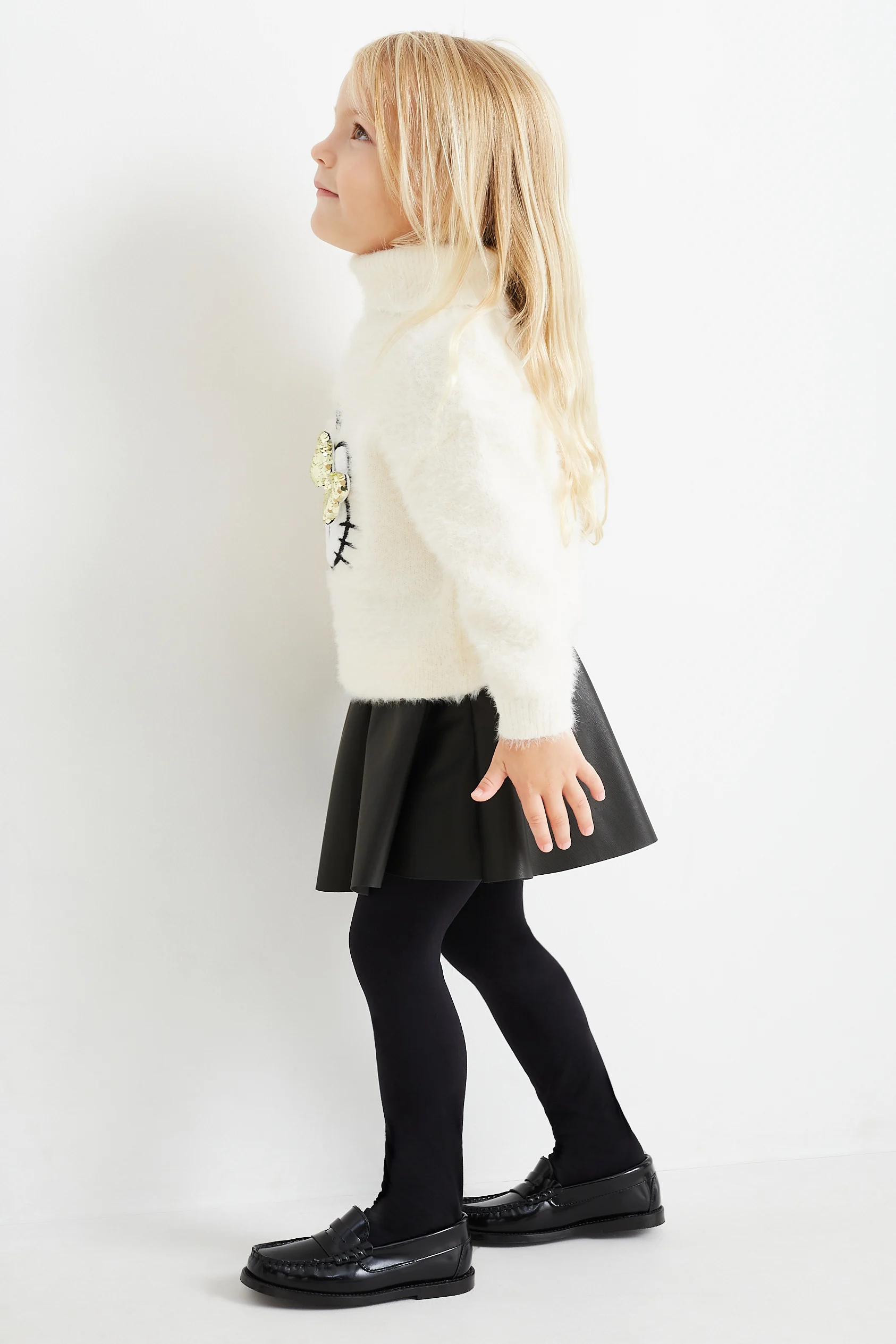 Skirt - faux leather